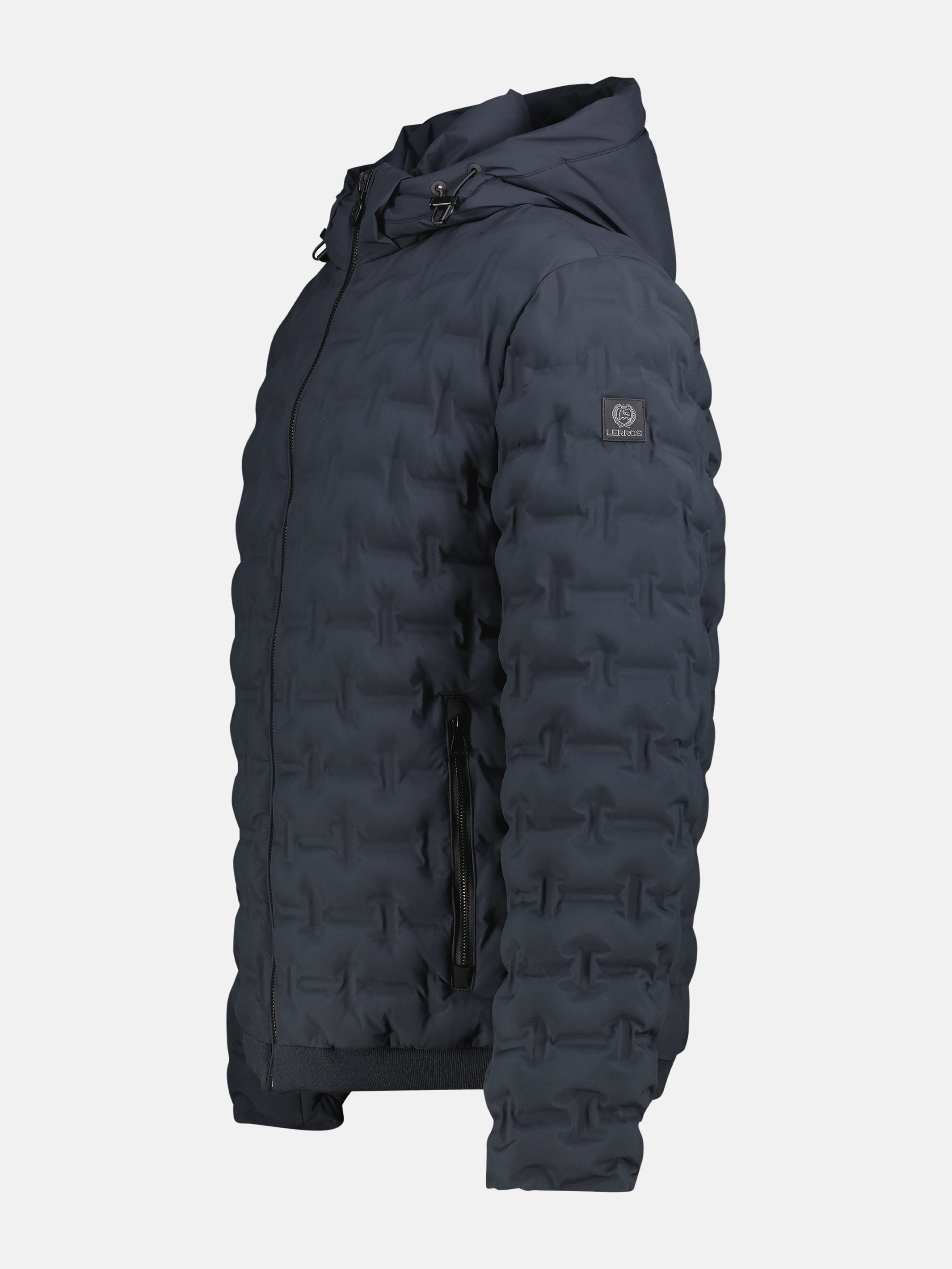 Wärmende Funktions-Steppjacke mit abnehmbarer Kapuze