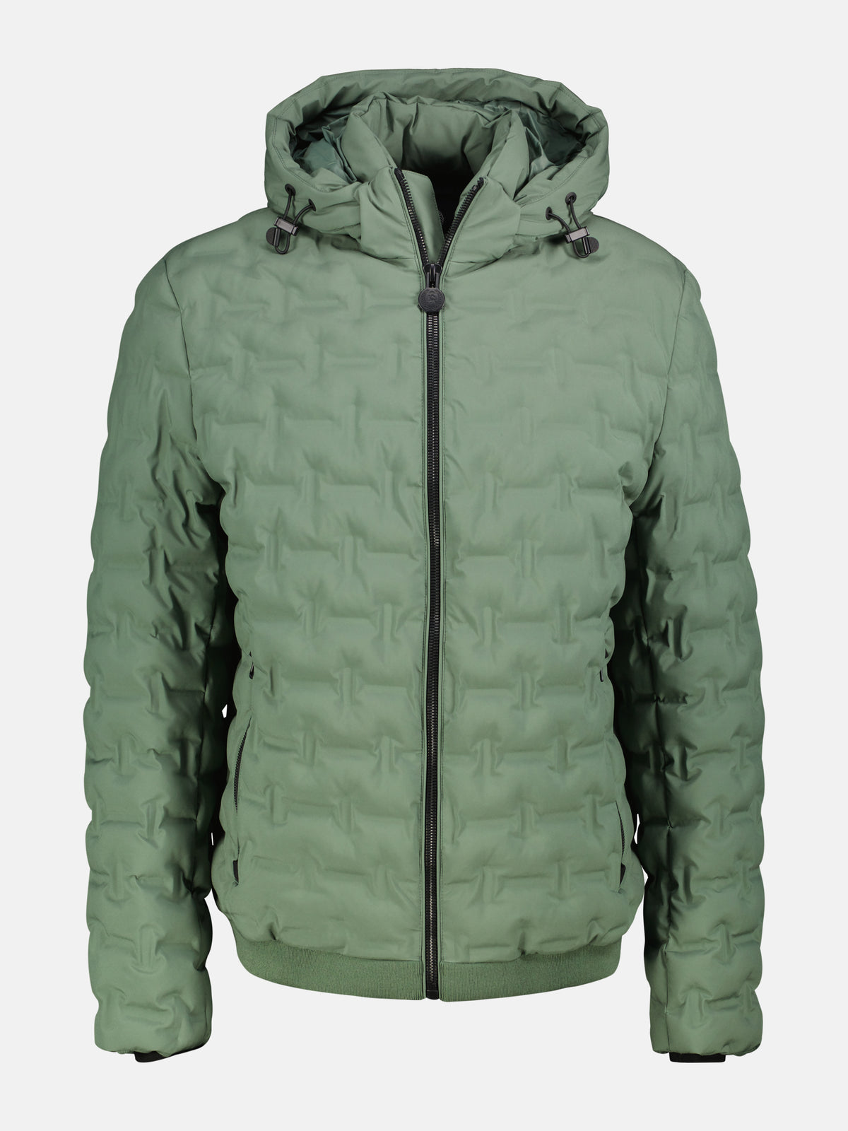 Wärmende Funktions-Steppjacke mit abnehmbarer Kapuze