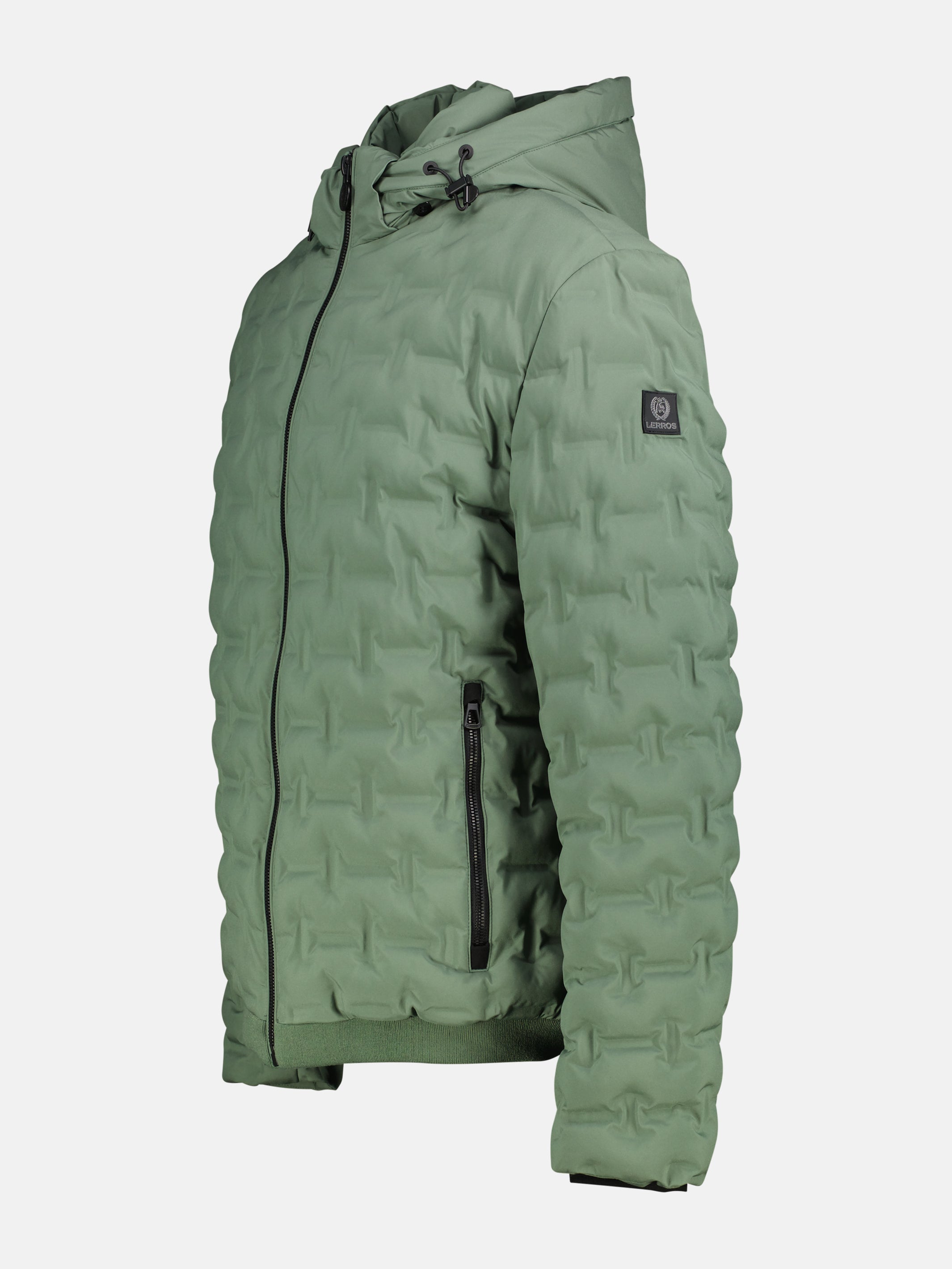 Wärmende Funktions-Steppjacke mit abnehmbarer Kapuze