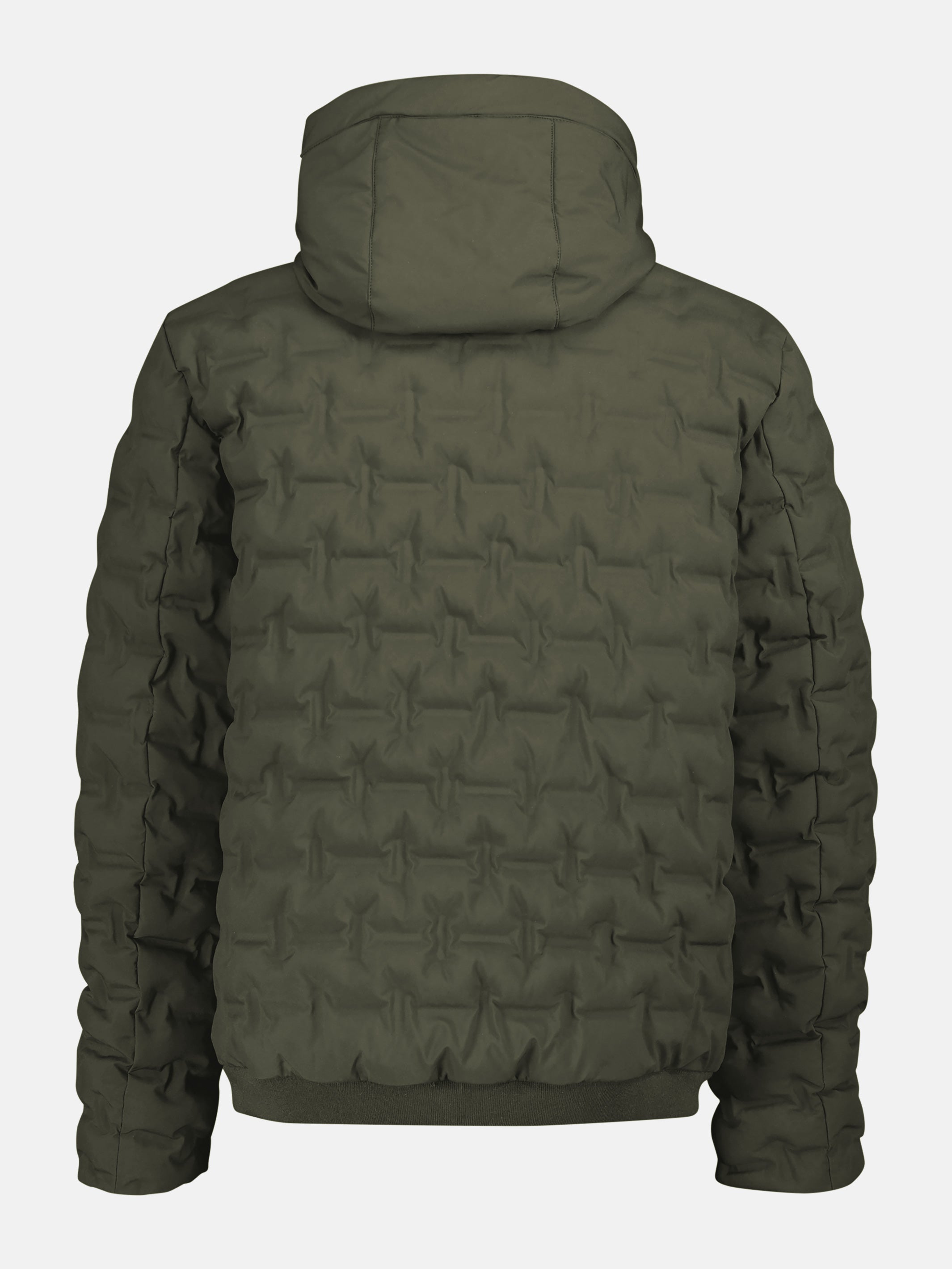 Wärmende Funktions-Steppjacke mit abnehmbarer Kapuze