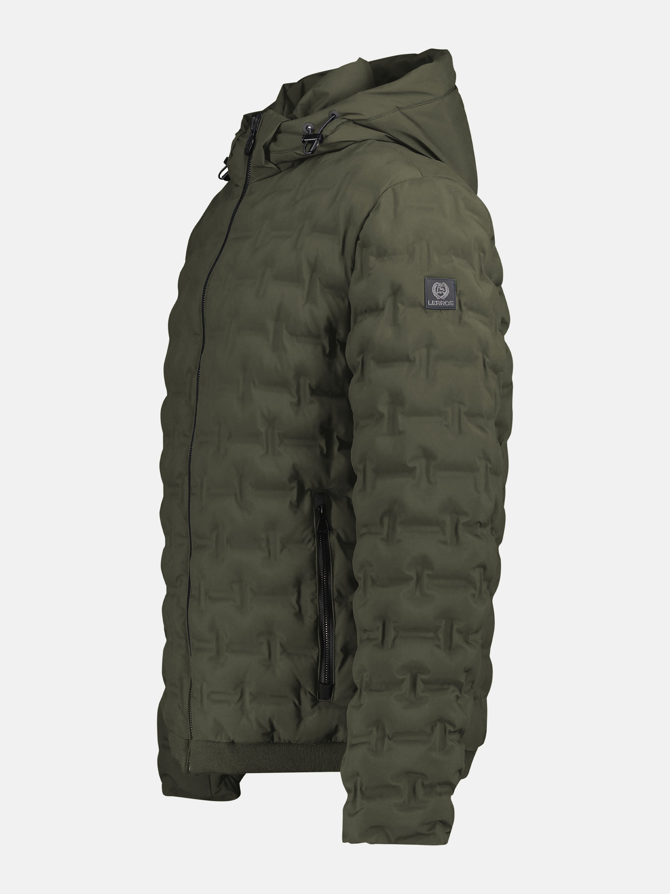 Wärmende Funktions-Steppjacke mit abnehmbarer Kapuze