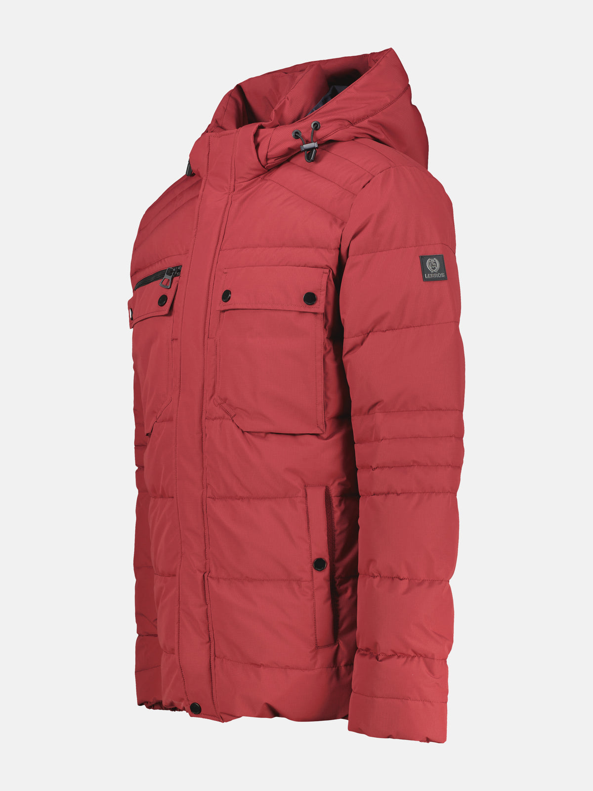 Sophisticated functional jacket, warming and water-repellent