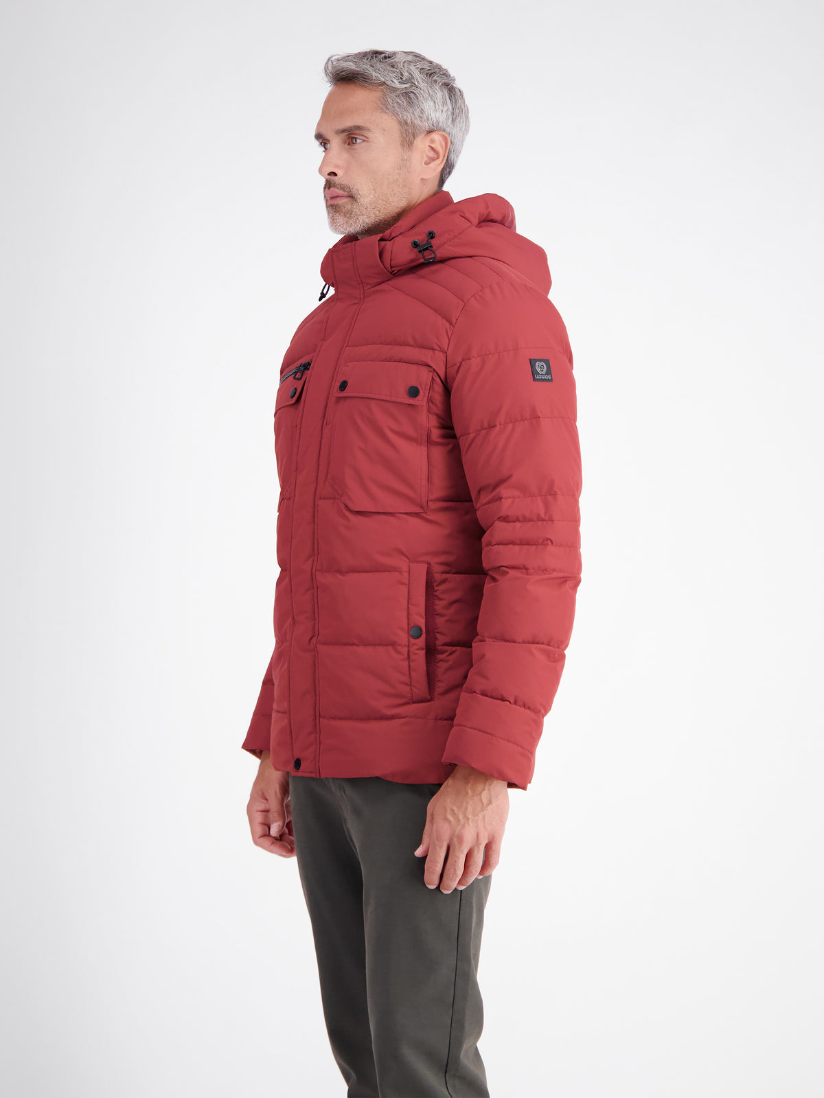Sophisticated functional jacket, warming and water-repellent