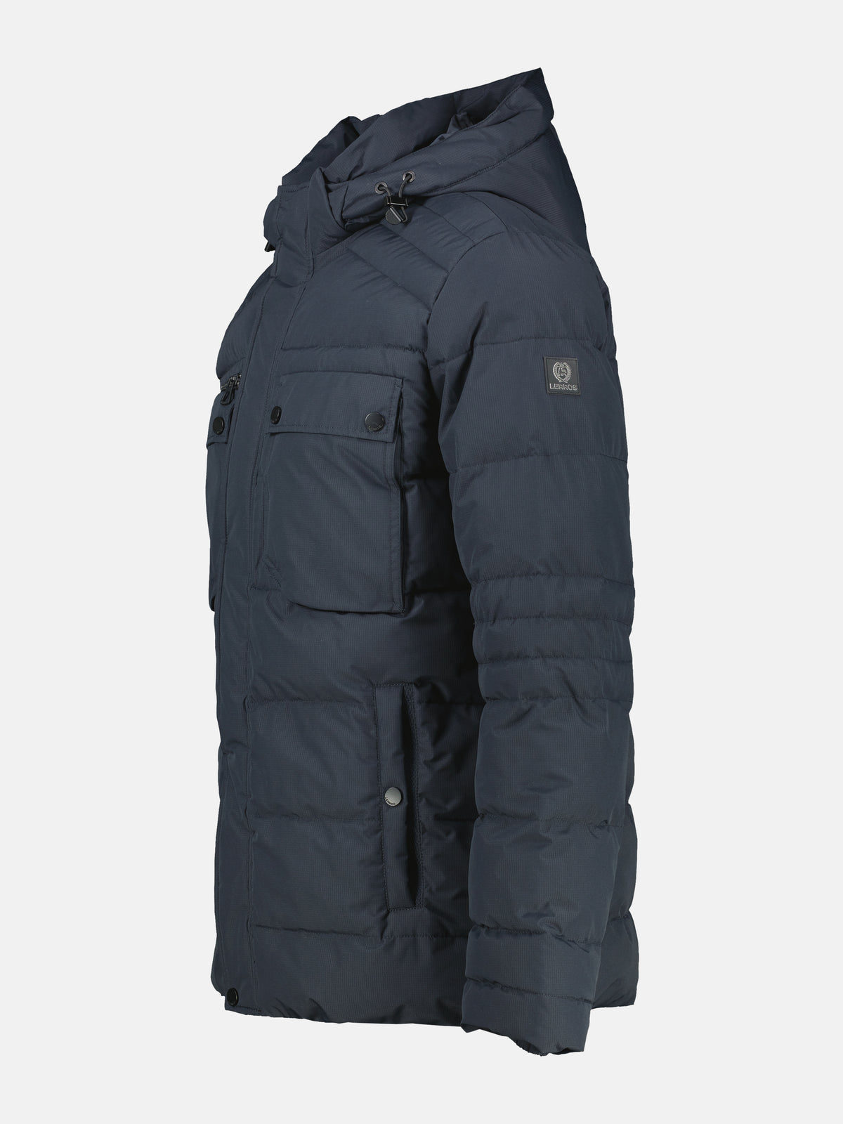 Sophisticated functional jacket, warming and water-repellent