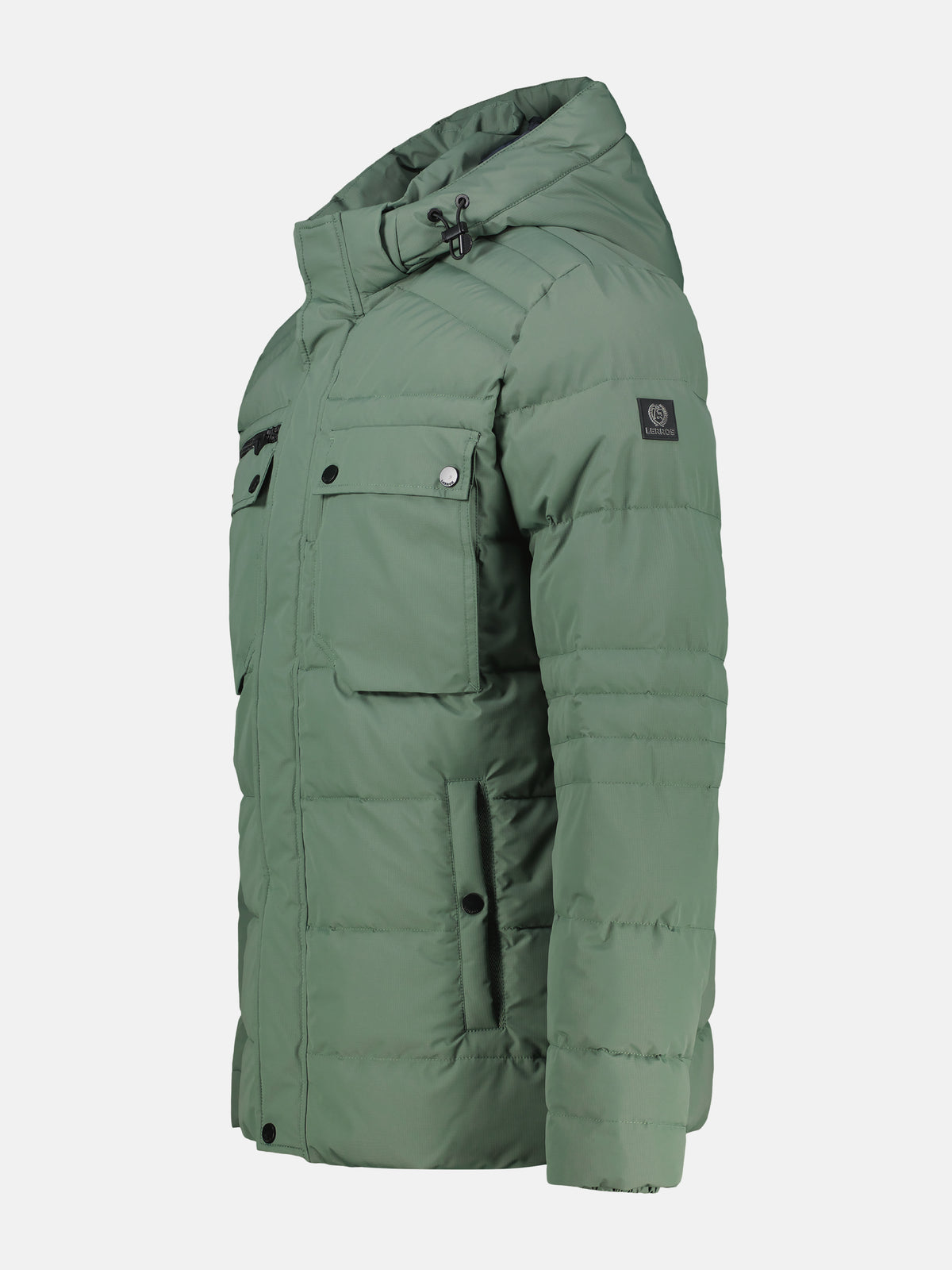 Sophisticated functional jacket, warming and water-repellent