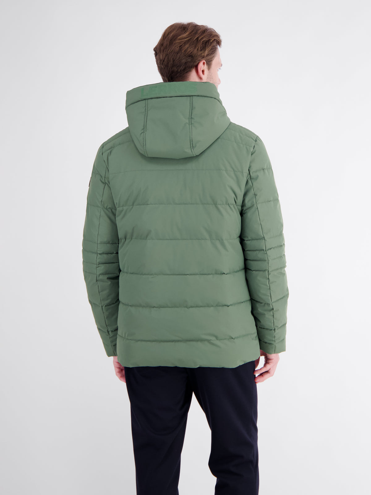 Sophisticated functional jacket, warming and water-repellent