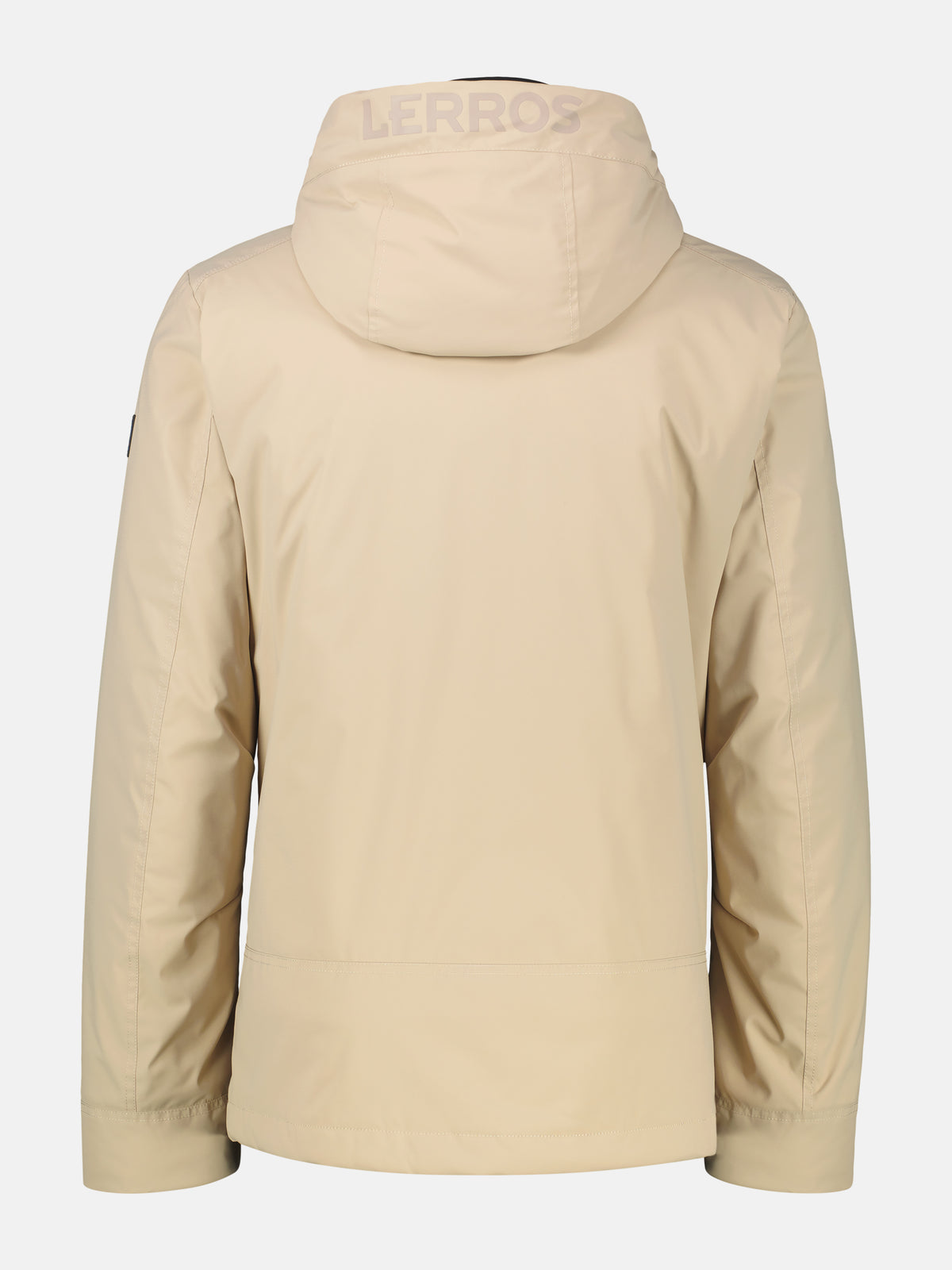 Sportive Jacke aus wind- und wasserabweisender Kunstfaser