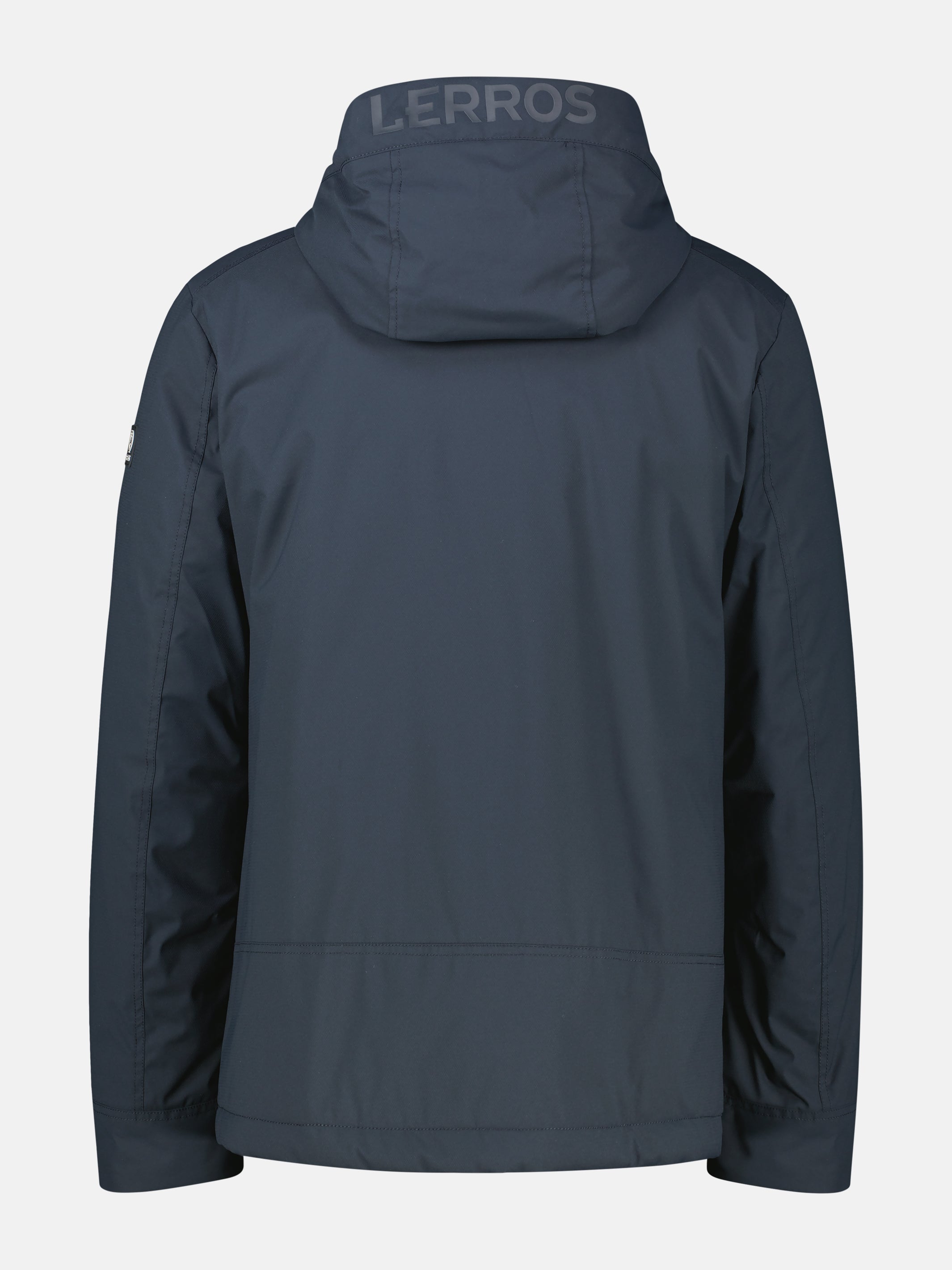 Sportive Jacke aus wind- und wasserabweisender Kunstfaser