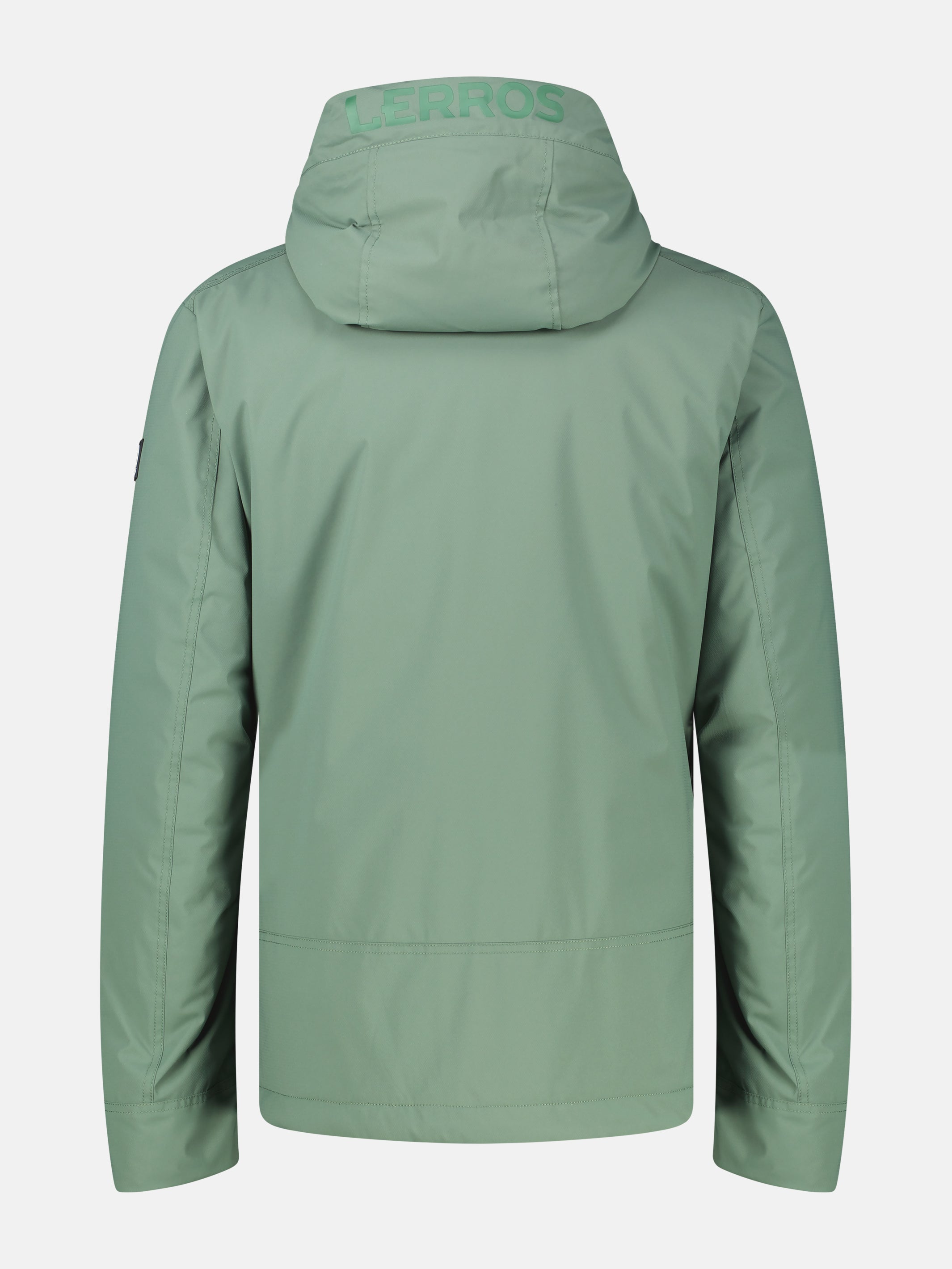 Sportive Jacke aus wind- und wasserabweisender Kunstfaser
