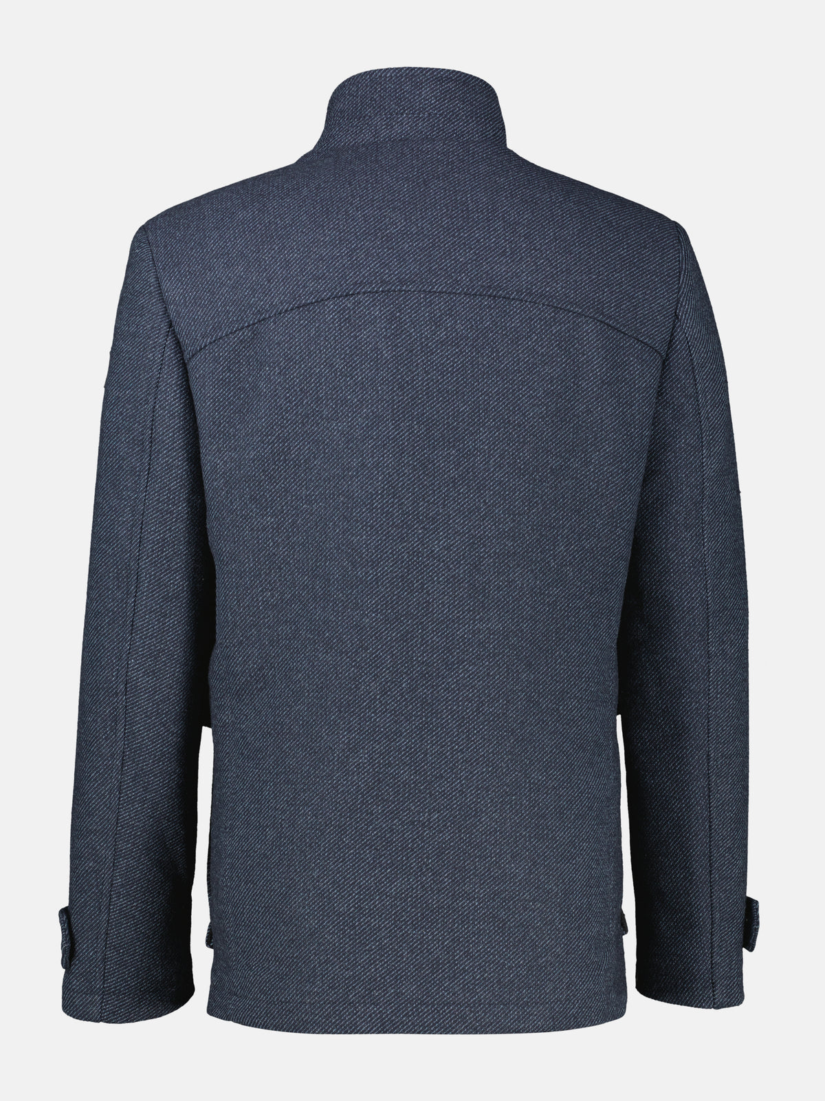 Casual 2-in-1 wool blend coat in plus sizes
