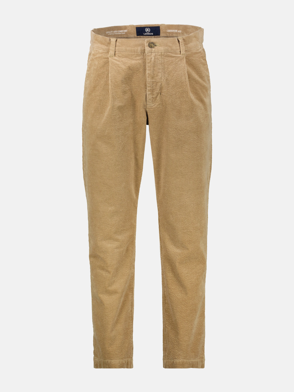 Bequeme und robuste Chino aus flexiblem Cordgewebe