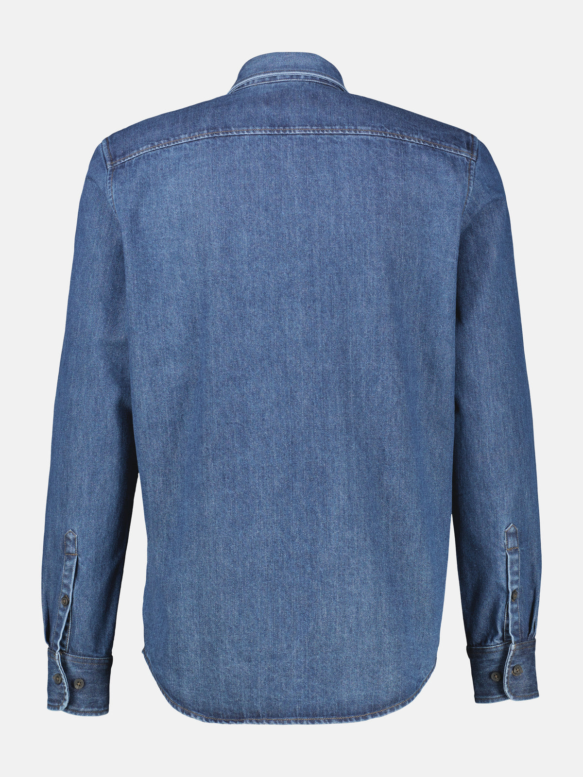 Kerniges Denimhemd für Herren in lässiger Jeansoptik