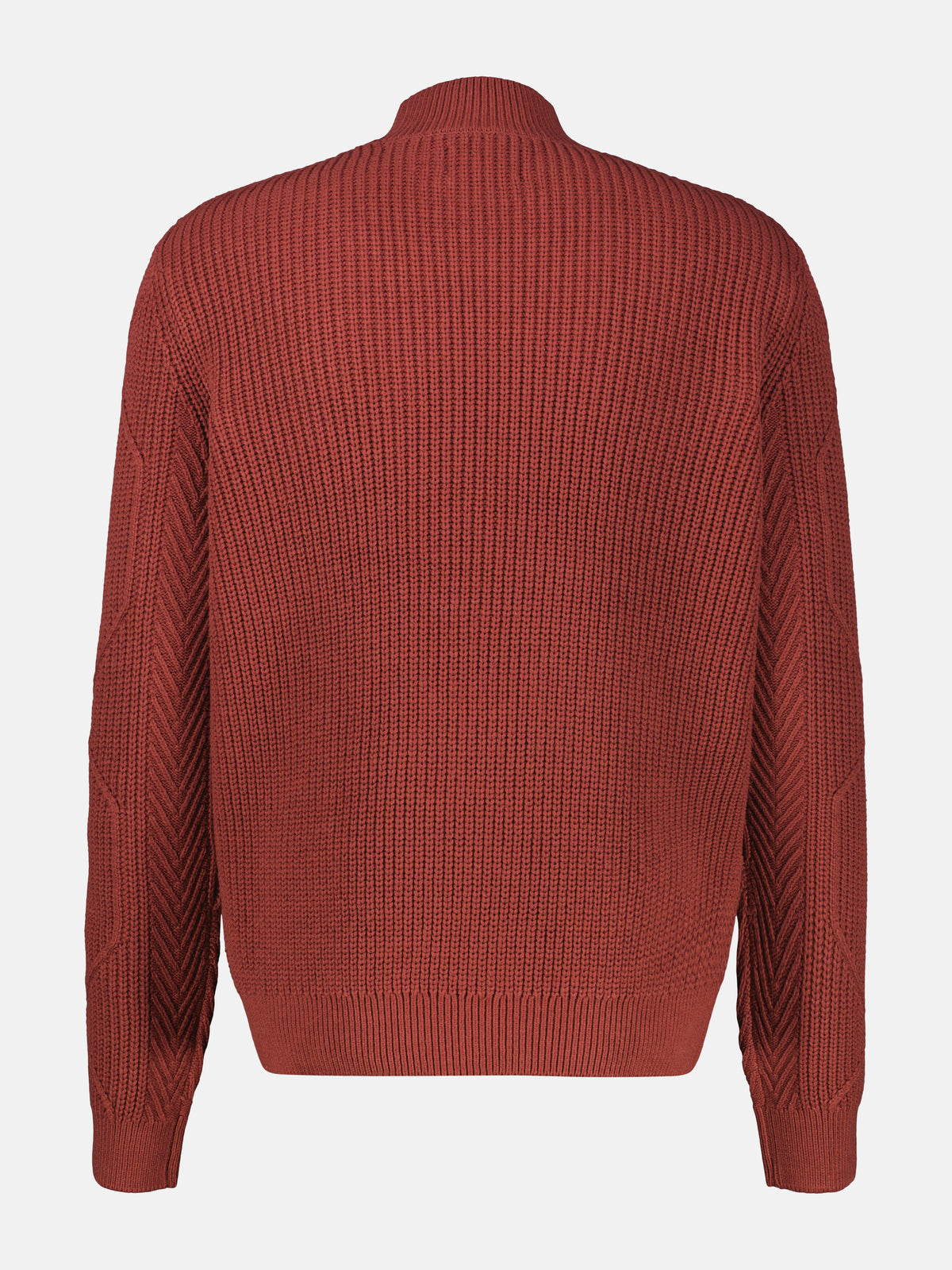 Strickpullover mit Turtleneck aus Baumwollmix, großen Größen - Rollkragenpullover