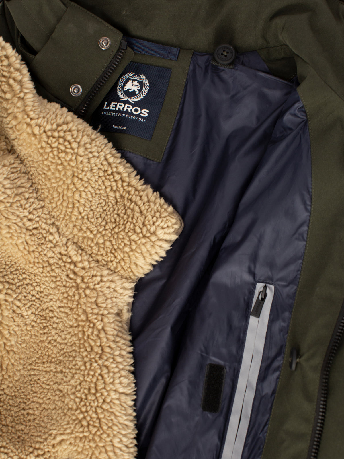 2in1 Jacke im Parka-Style, wind- und wasserabweisend