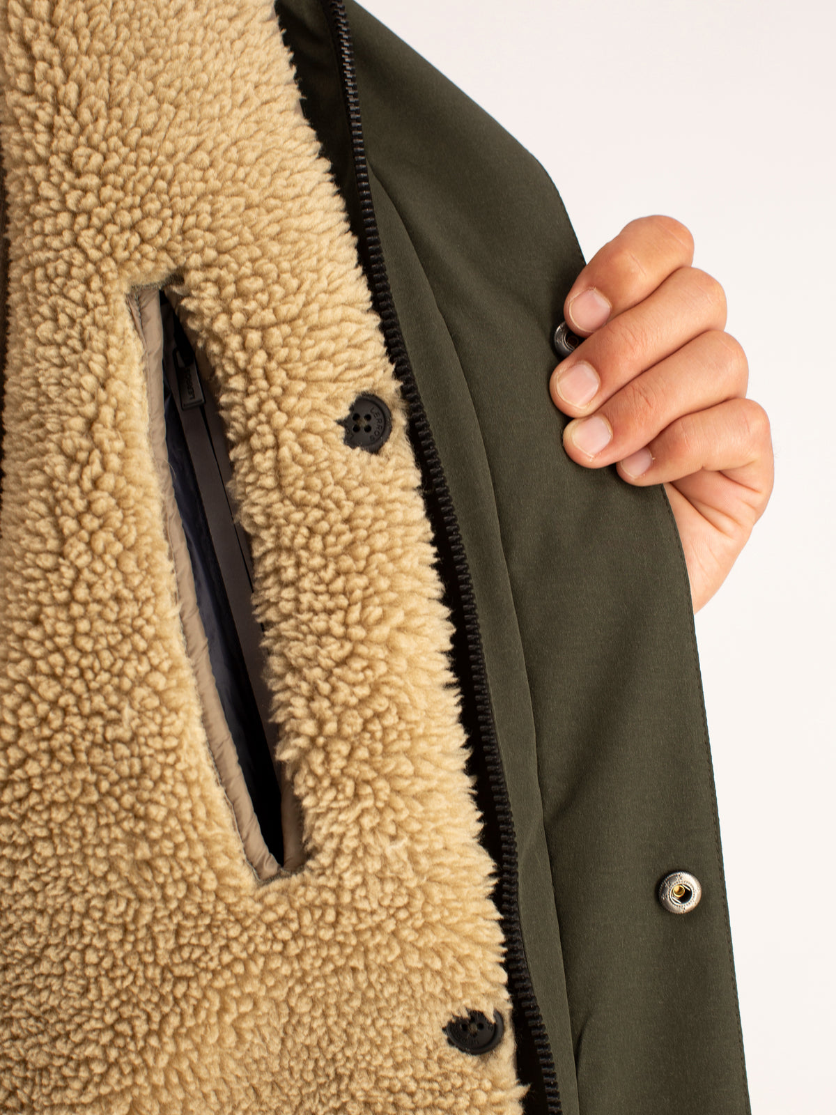 2in1 Jacke im Parka-Style, wind- und wasserabweisend