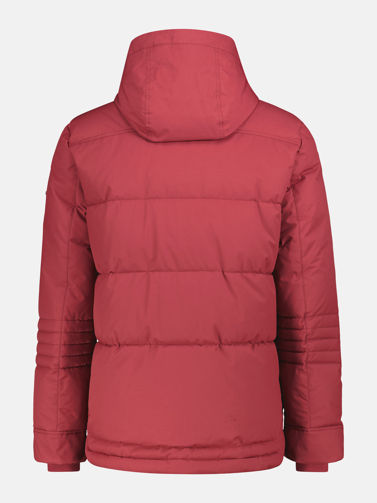 Sportive Steppjacke mit Wattierung und abnehmbarer Kapuze