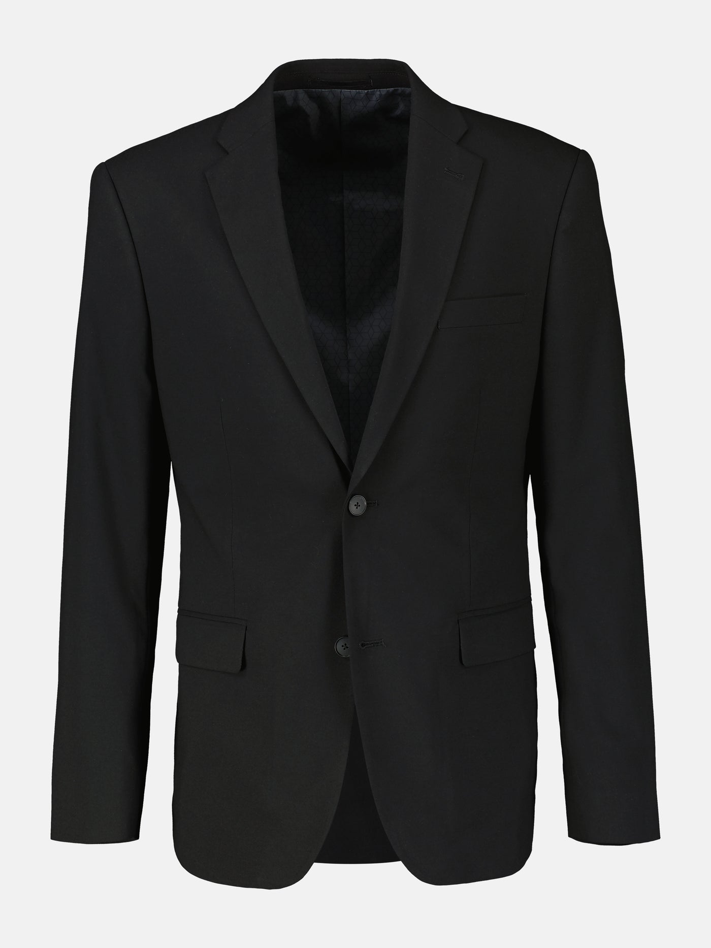 Men's suit jacket with stretch content, comfortable fit