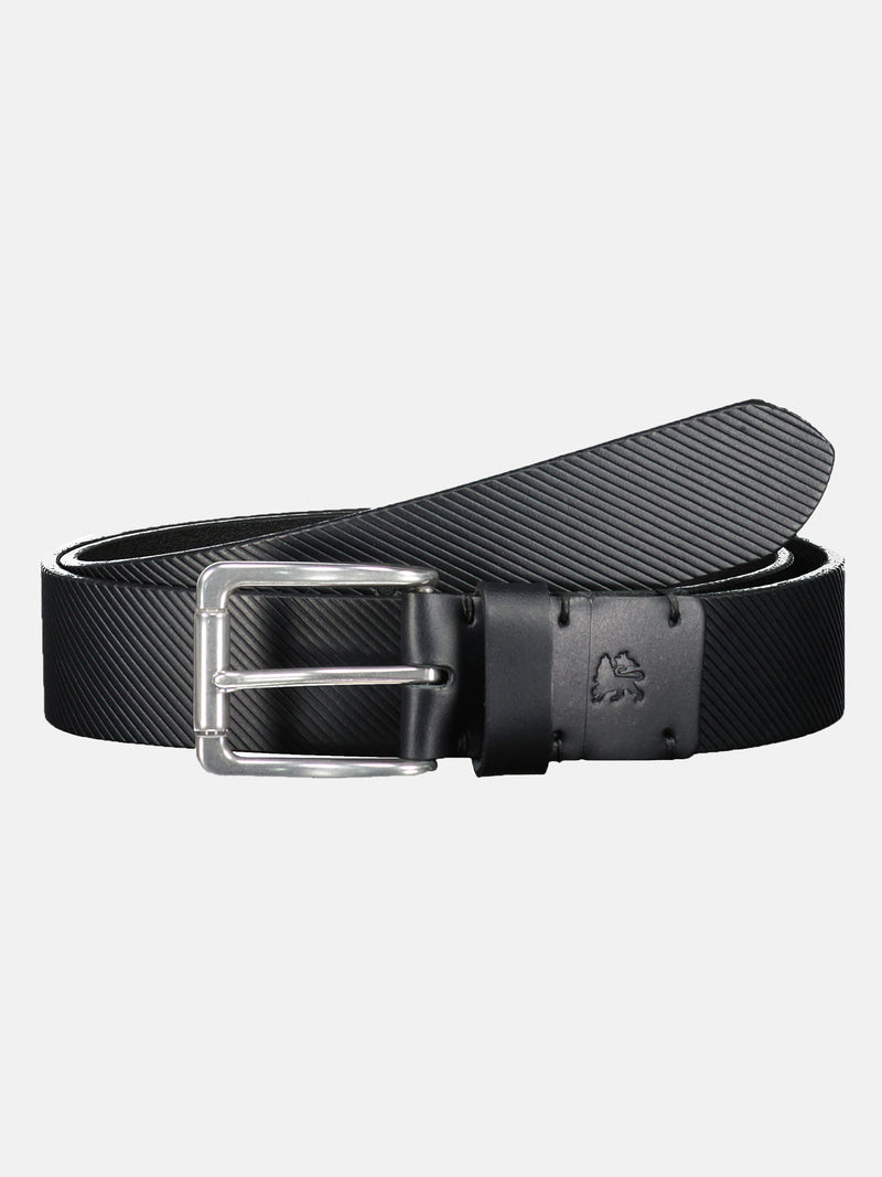 Gürtel mit diagonaler Streifenprägung - LERROS