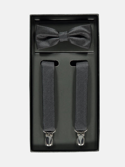 Suspenders and bow tie *Jacquard*