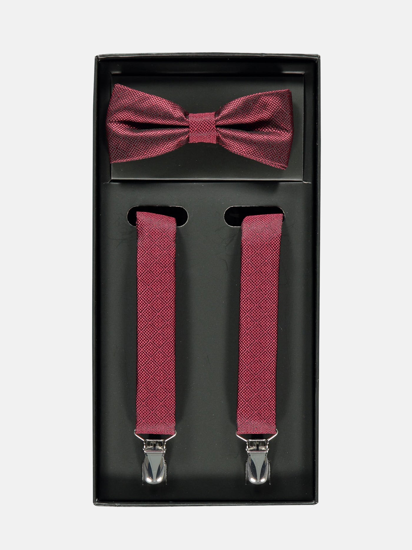 Suspenders and bow tie *Jacquard*