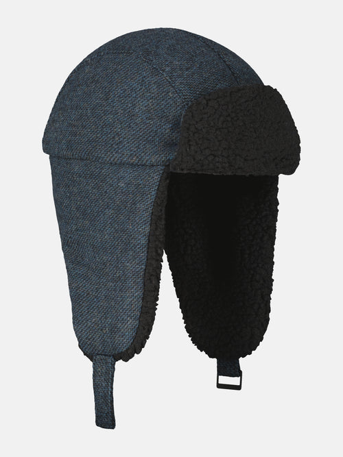 Lerros Trappermütze, ZigZag-Muster mit Teddyfutter