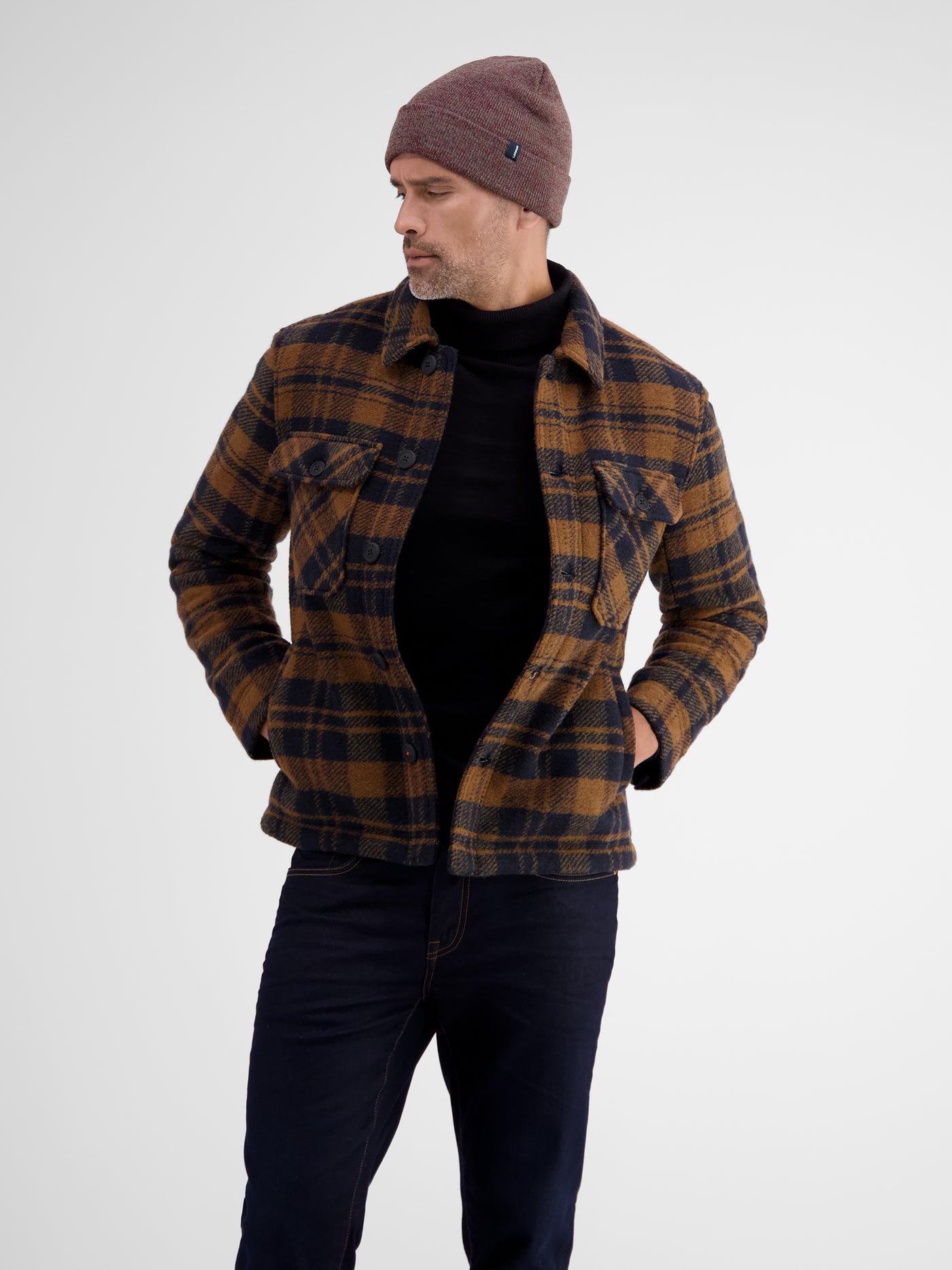 Strickmütze, Flachstrick - LERROS