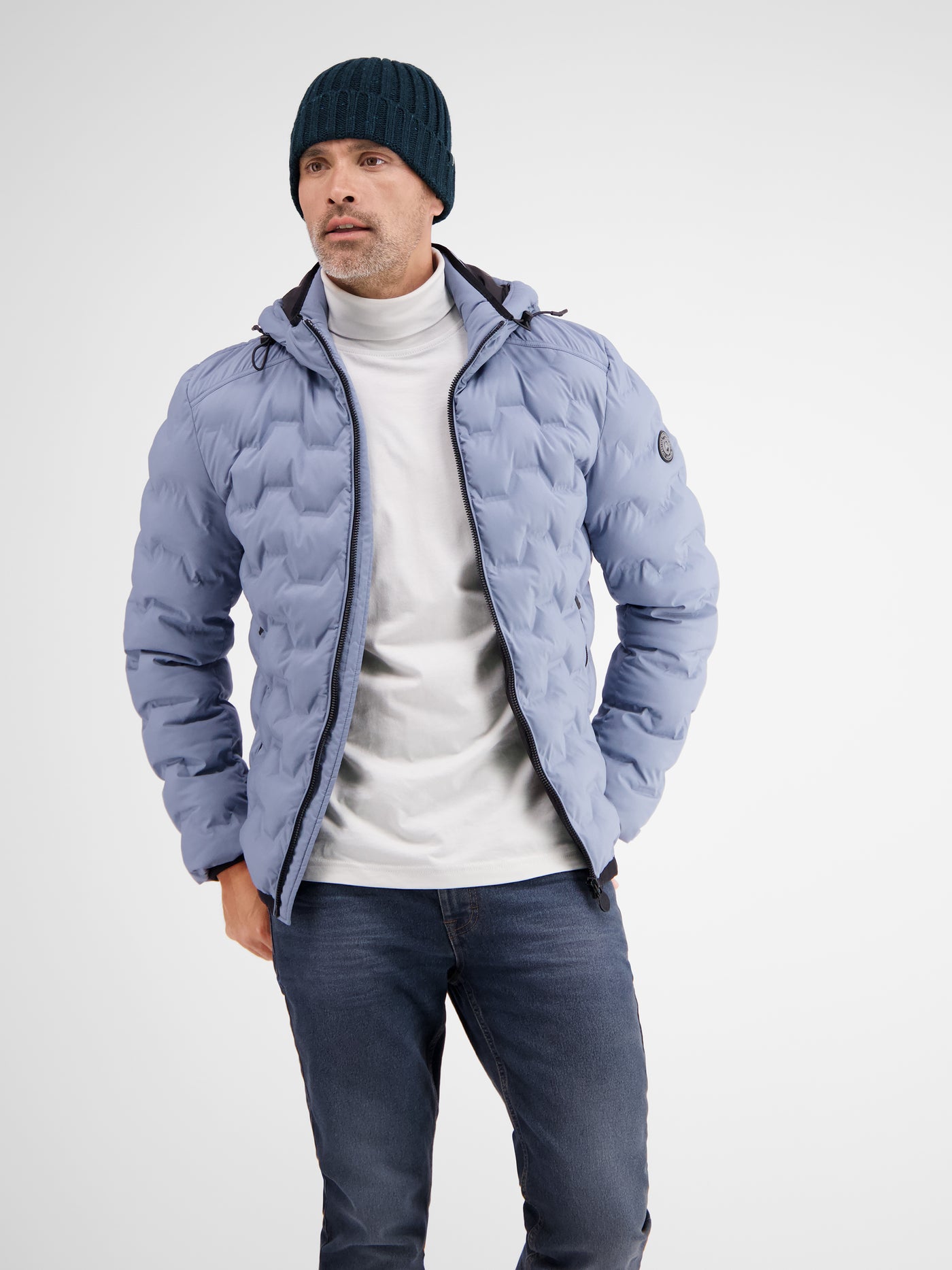 Strickmütze in Salz-Pfeffer-Optik - LERROS