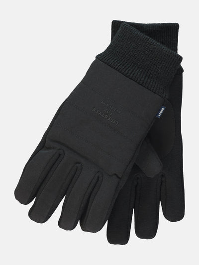 Nylon glove, lined