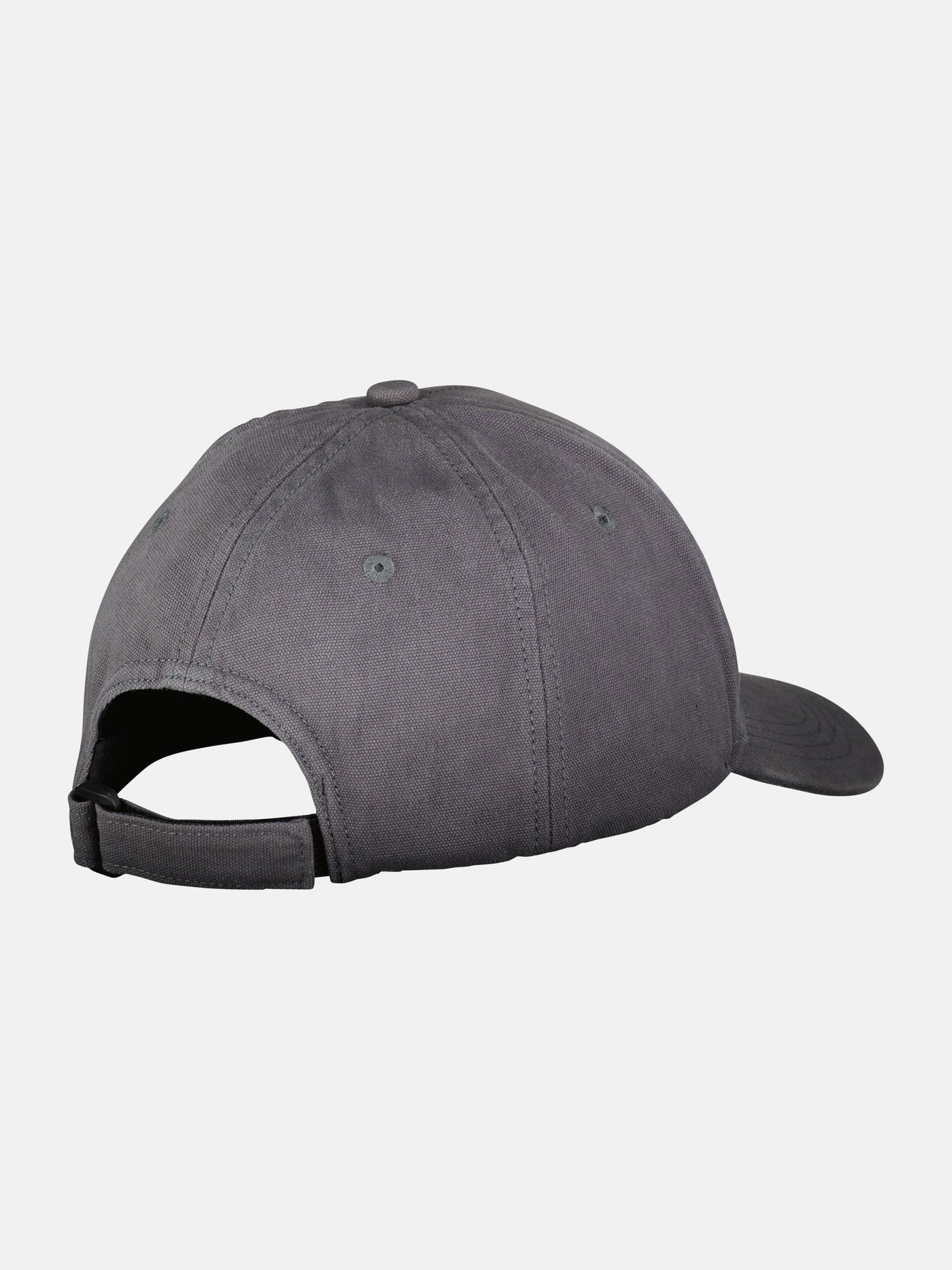 Plain-colored cap with logo