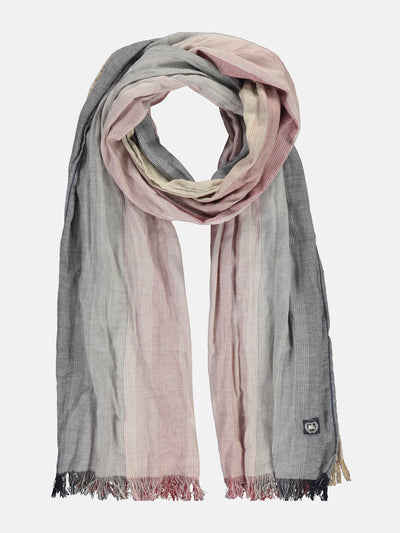 Webschal mit gestreiftem Farbverlauf - LERROS