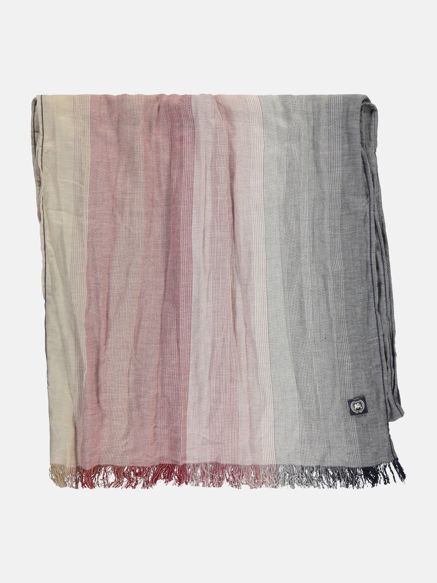 Webschal mit gestreiftem Farbverlauf - LERROS