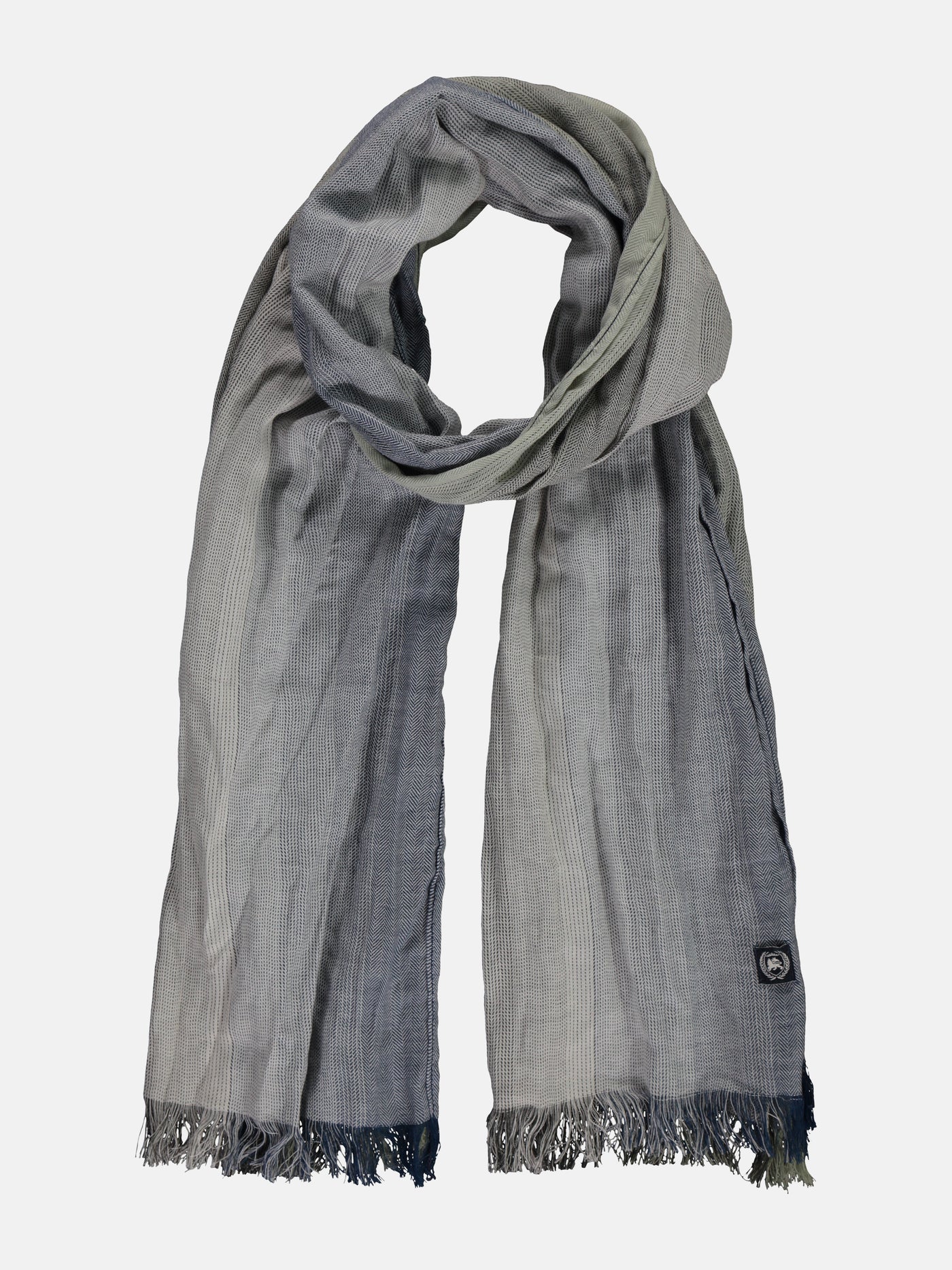 Webschal mit gestreiftem Farbverlauf - LERROS