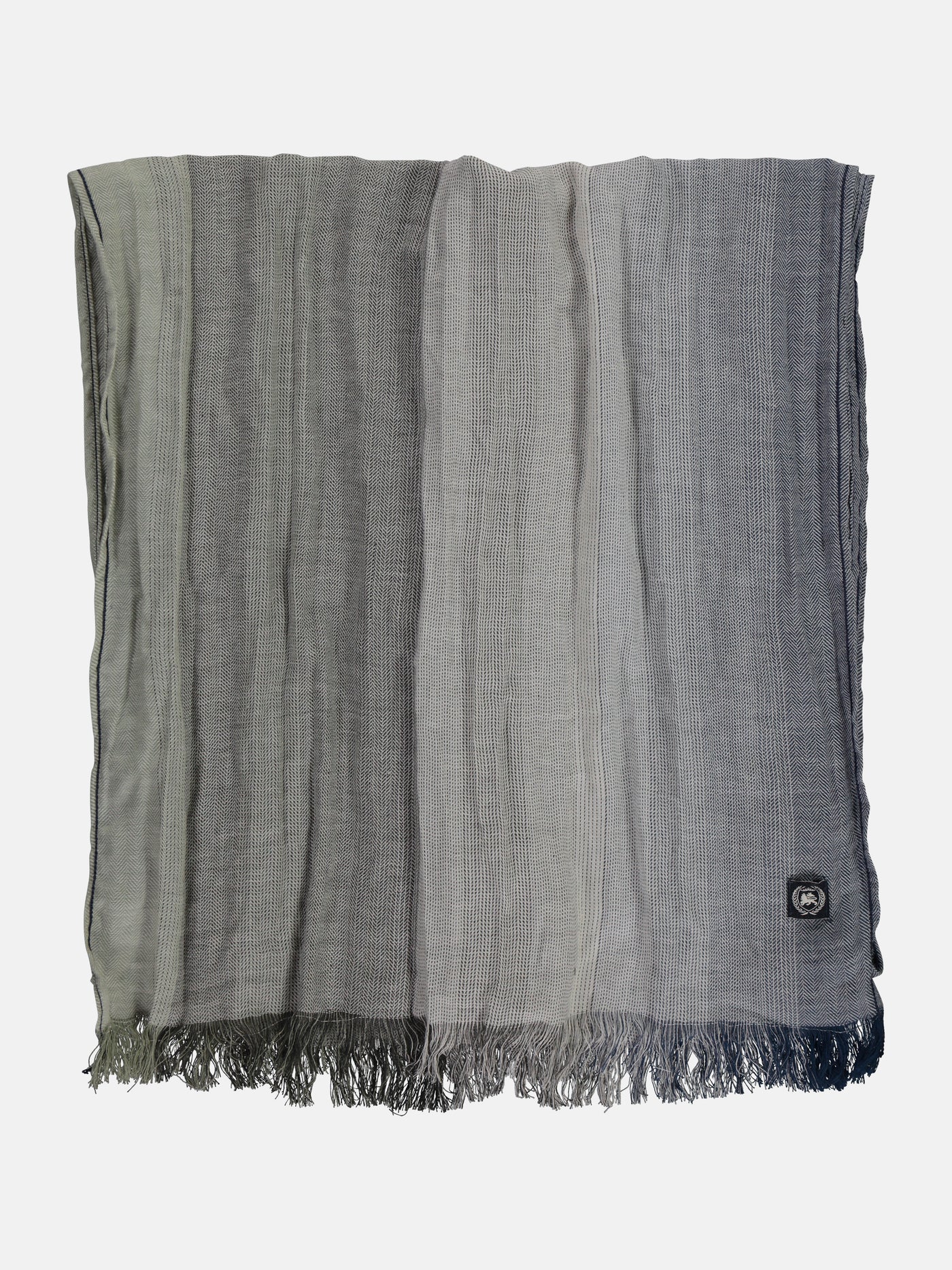 Webschal mit gestreiftem Farbverlauf - LERROS