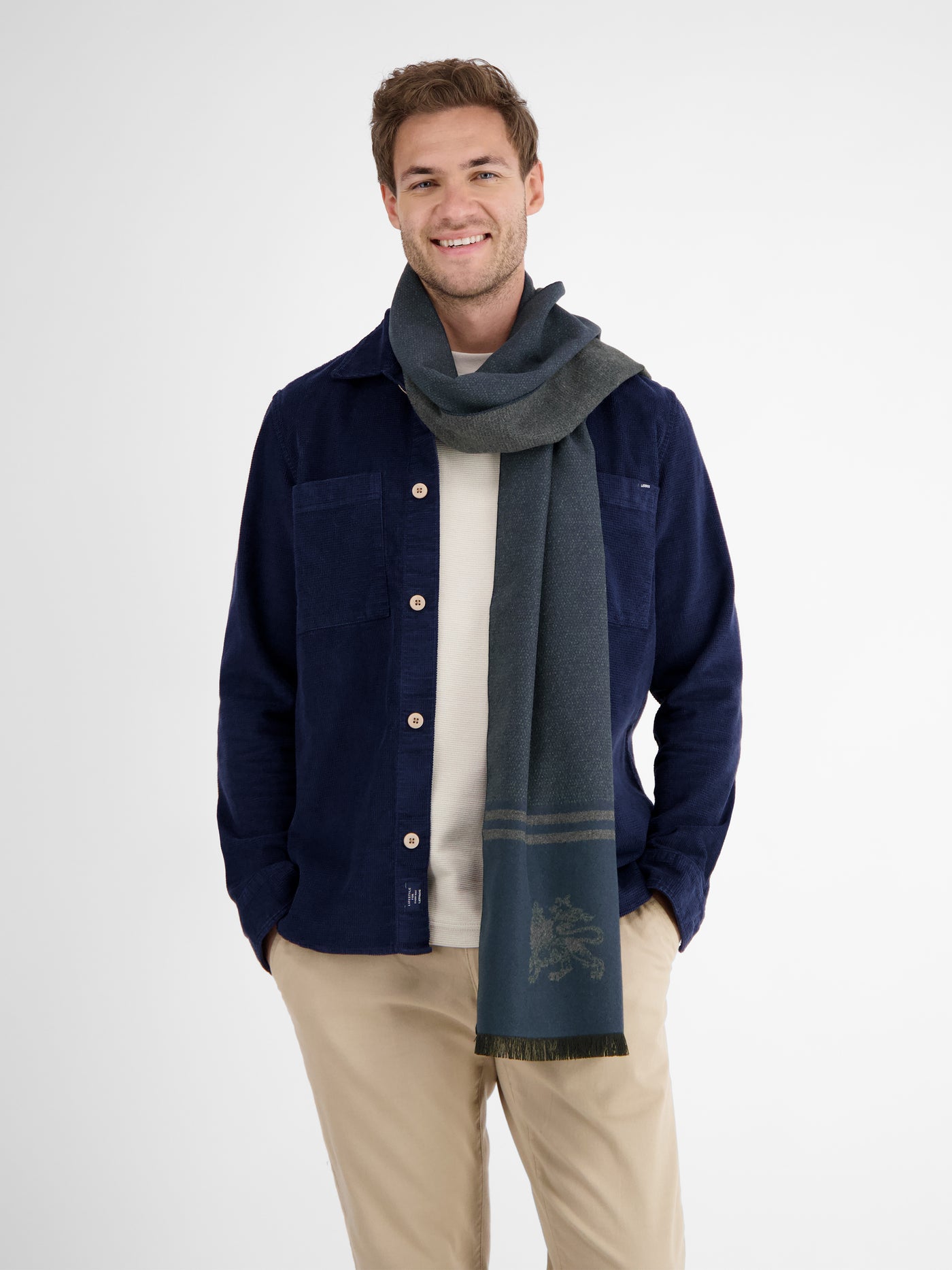 Logo-Schal für Herren - LERROS