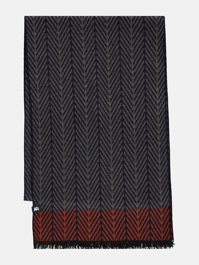 Herrenschal mit Fischgrat-Muster - LERROS