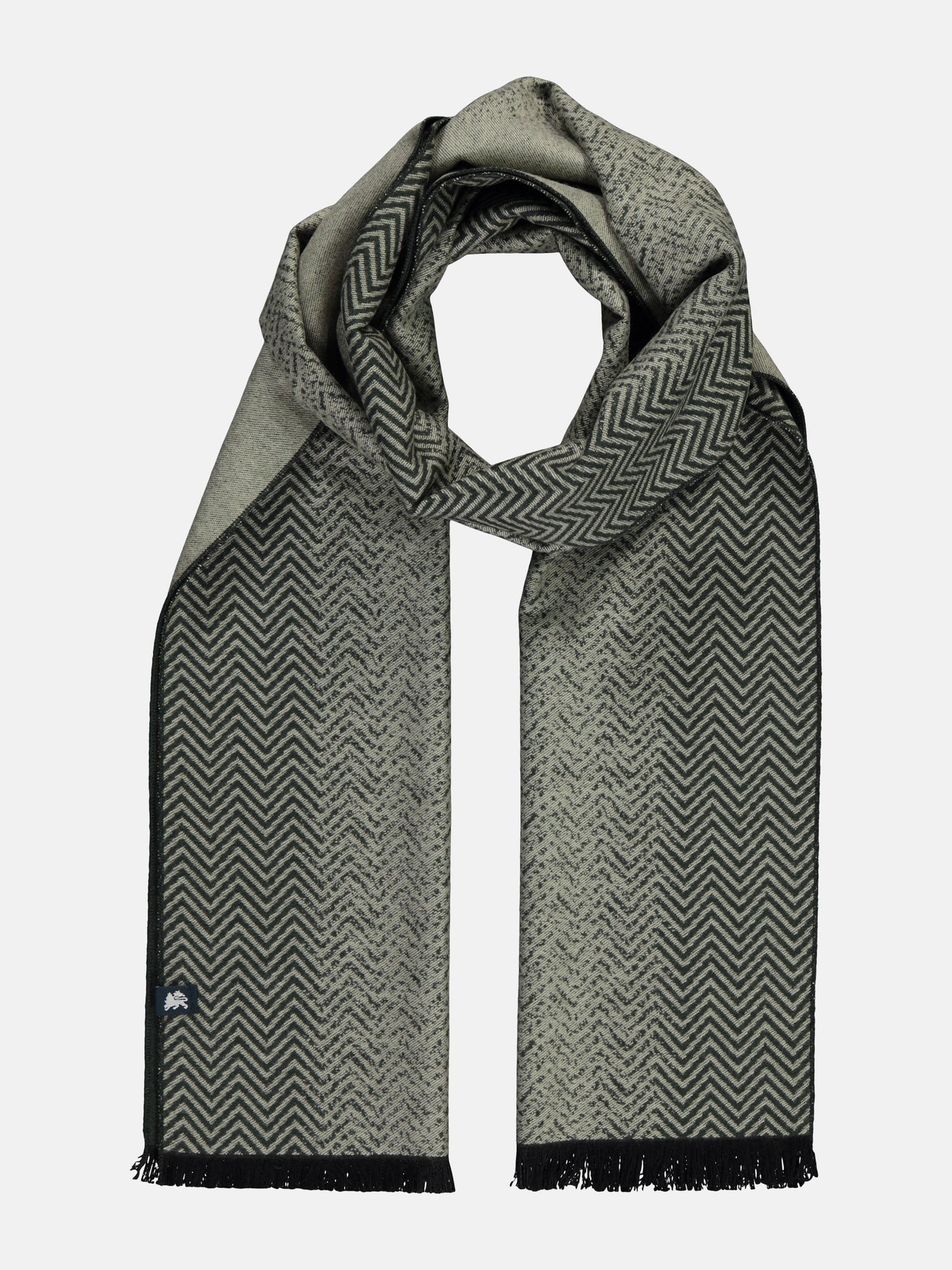 Herrenschal, dezent gemustert - LERROS