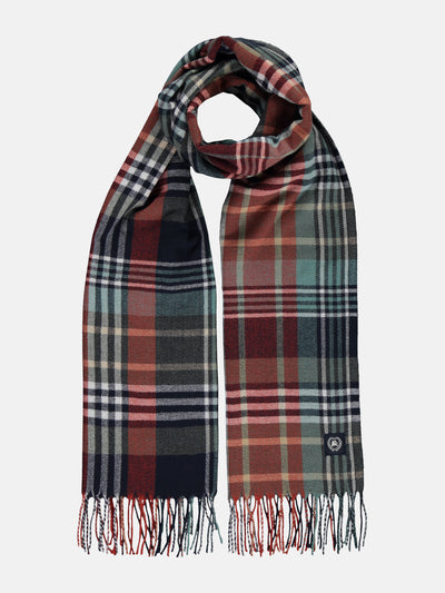 Breiter Herrenschal, kariert - LERROS