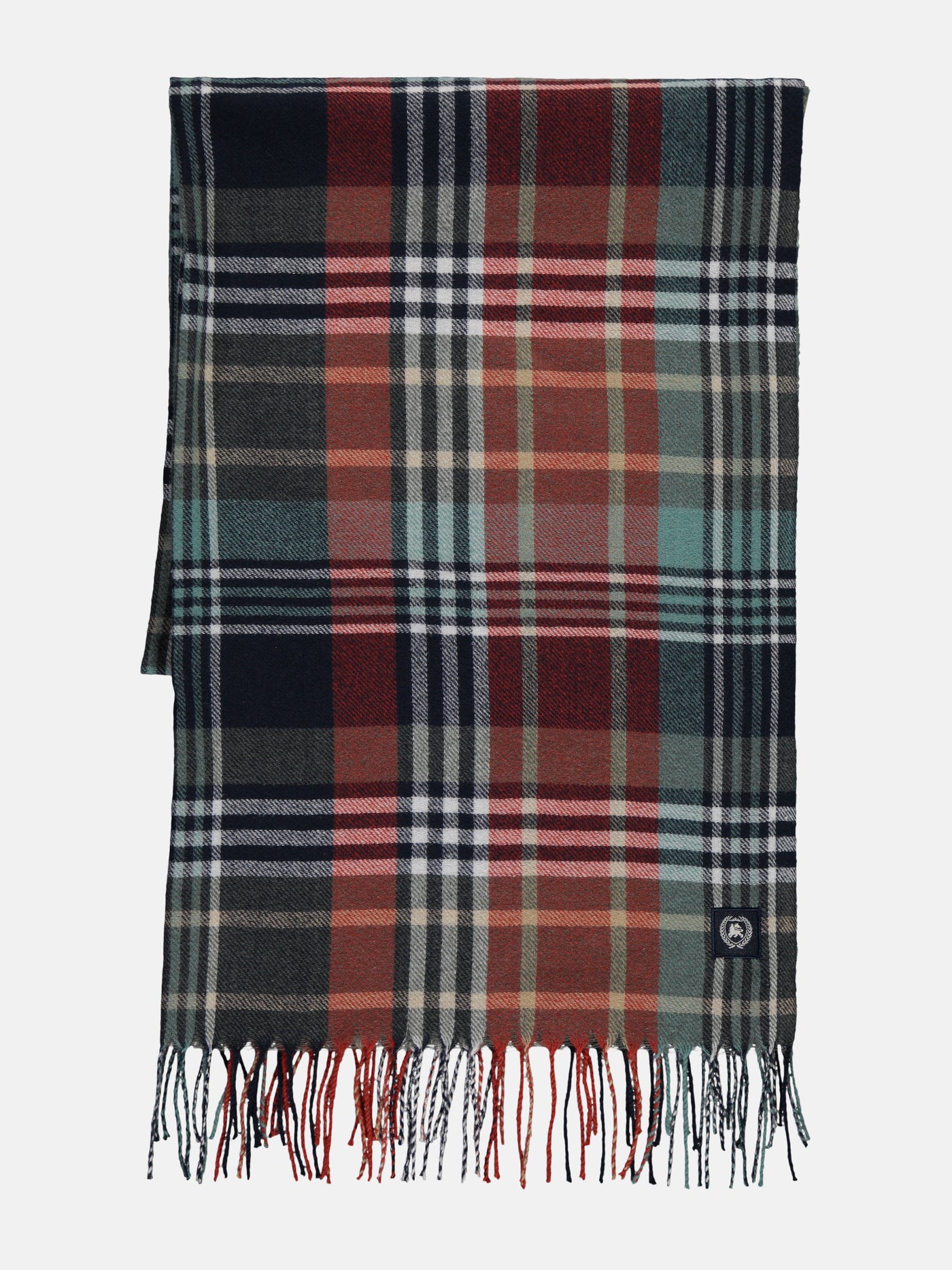 Breiter Herrenschal, kariert - LERROS