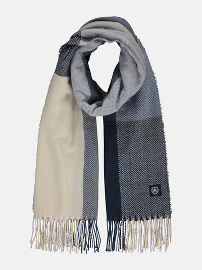 Modischer Herrenschal mit Blockstreifen - LERROS