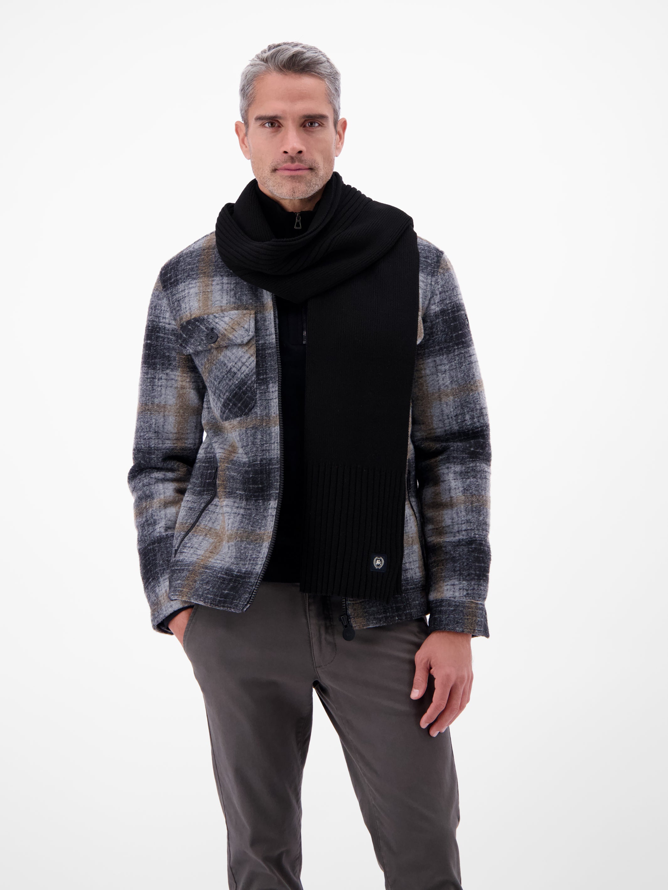 Weicher Herren Strickschal - LERROS