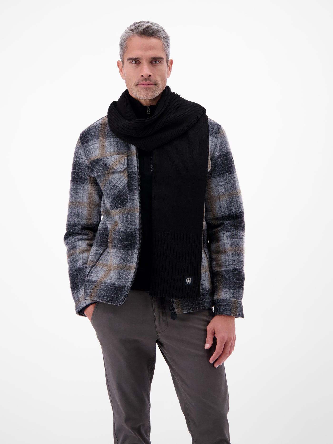 Weicher Herren Strickschal - LERROS