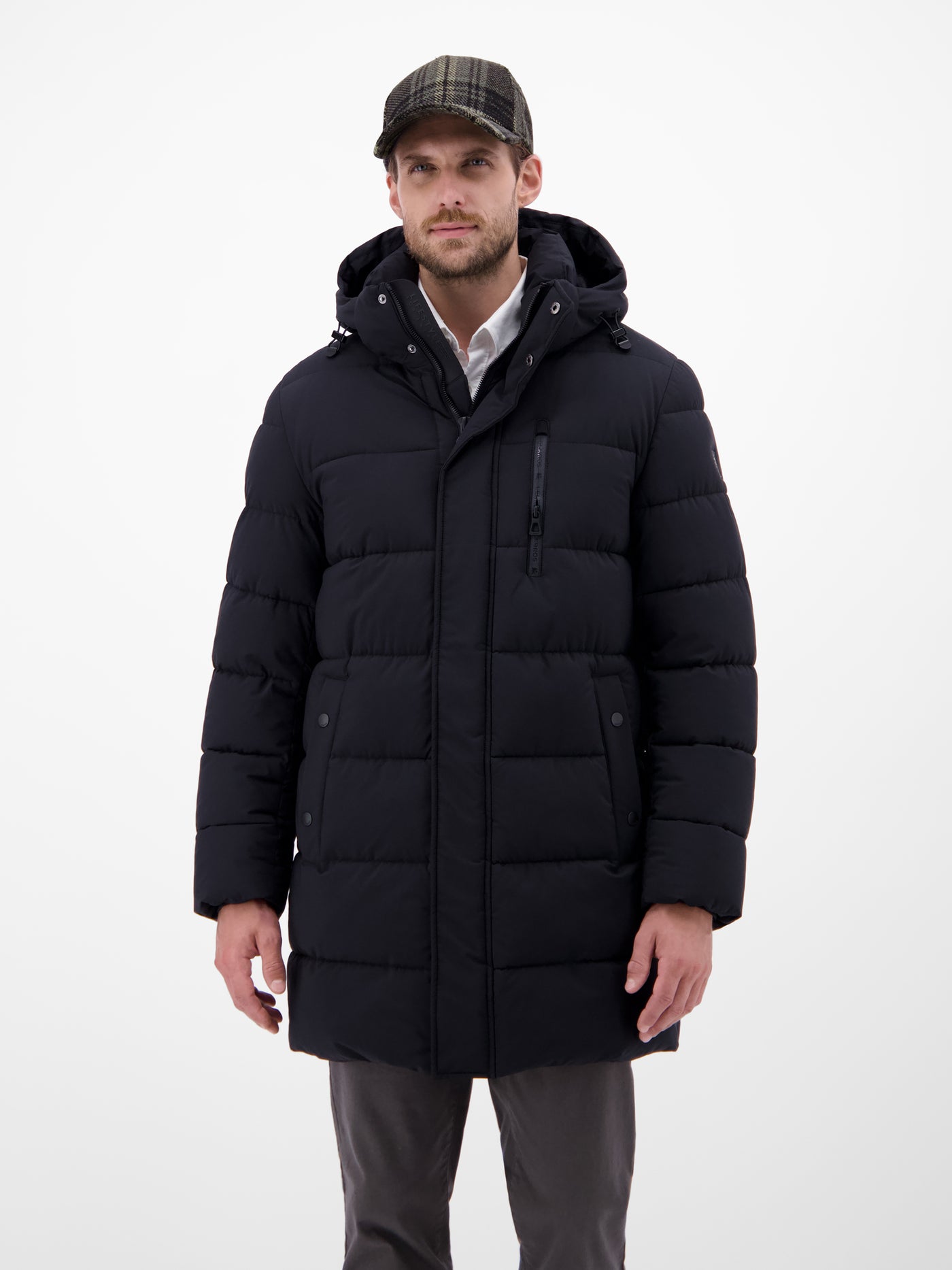 Karierte Basecap für Herren - LERROS