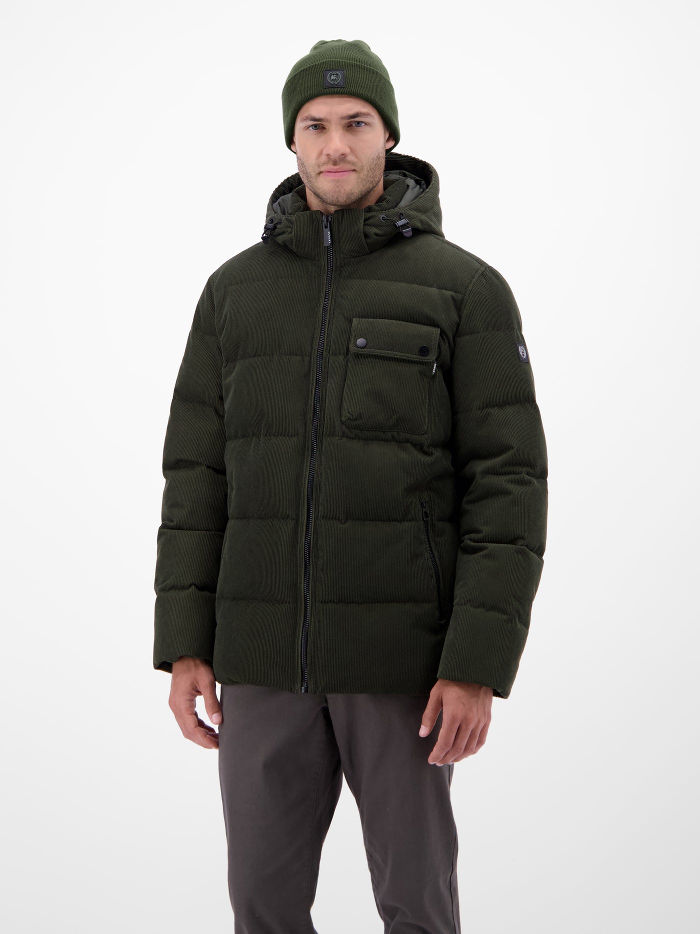 Flachstrickmütze, doppellagig - LERROS