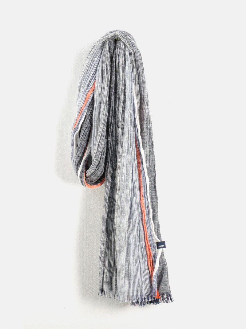 Webschal mit gestreiftem Farbverlauf - LERROS