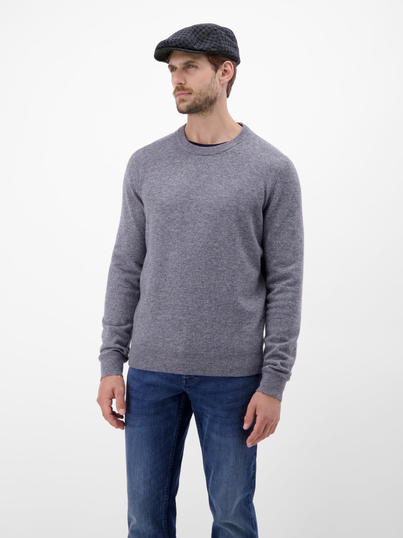 Schiebermütze GATSBY mit Hahnentrittmuster - LERROS