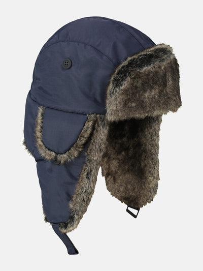 Trappermütze mit Kunstfell - LERROS