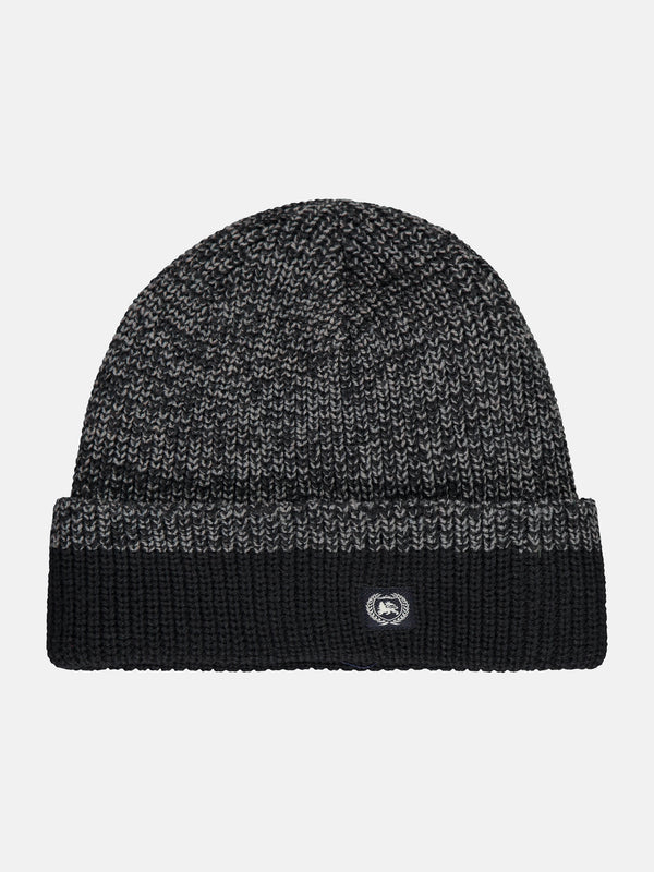 Strickmütze in Melange-Twistoptik - LERROS