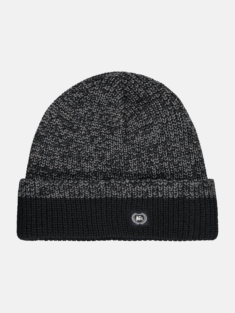 Strickmütze in Melange-Twistoptik - LERROS