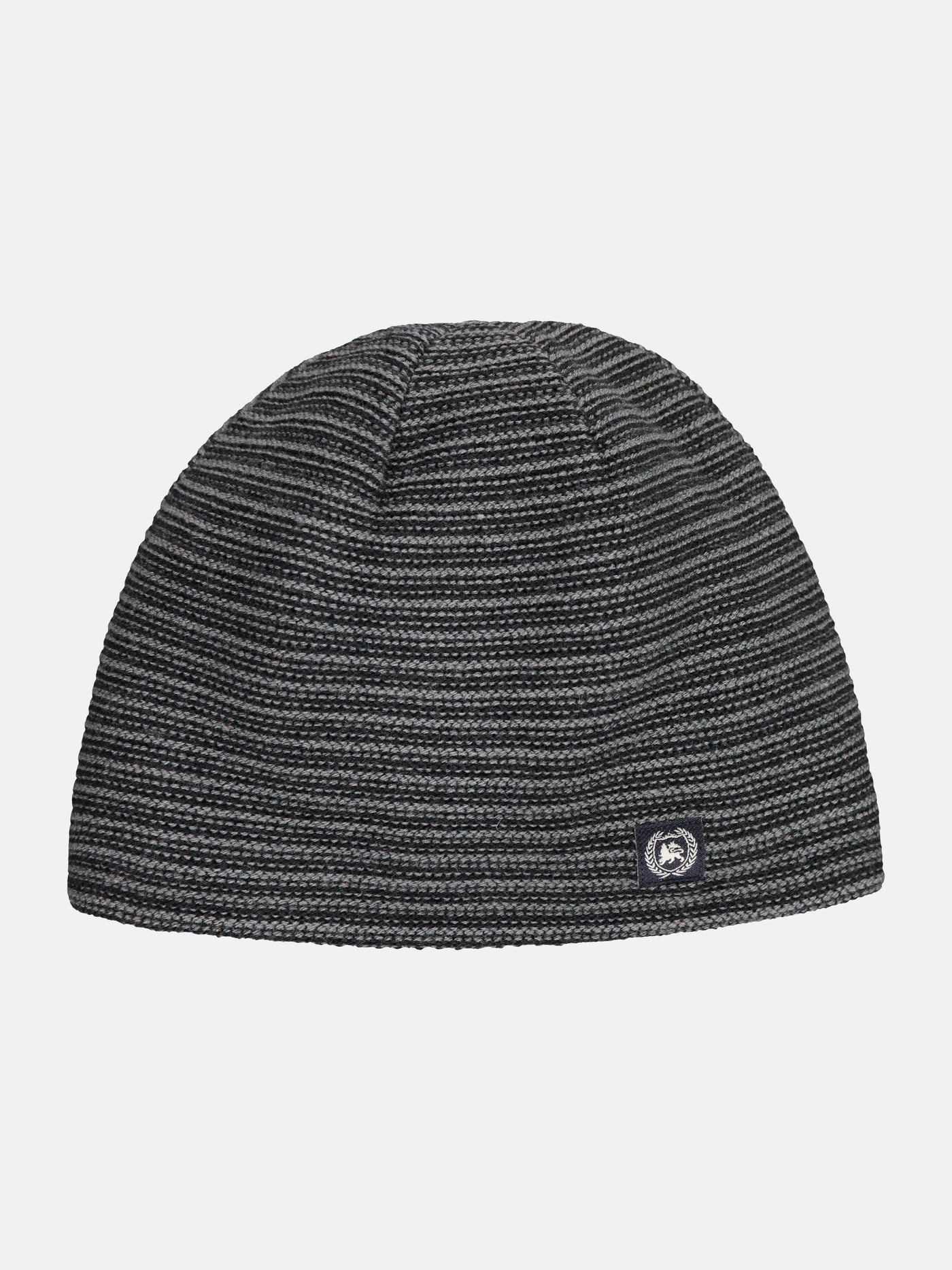 Teddy-gefütterte Strickmütze, gestreift - LERROS