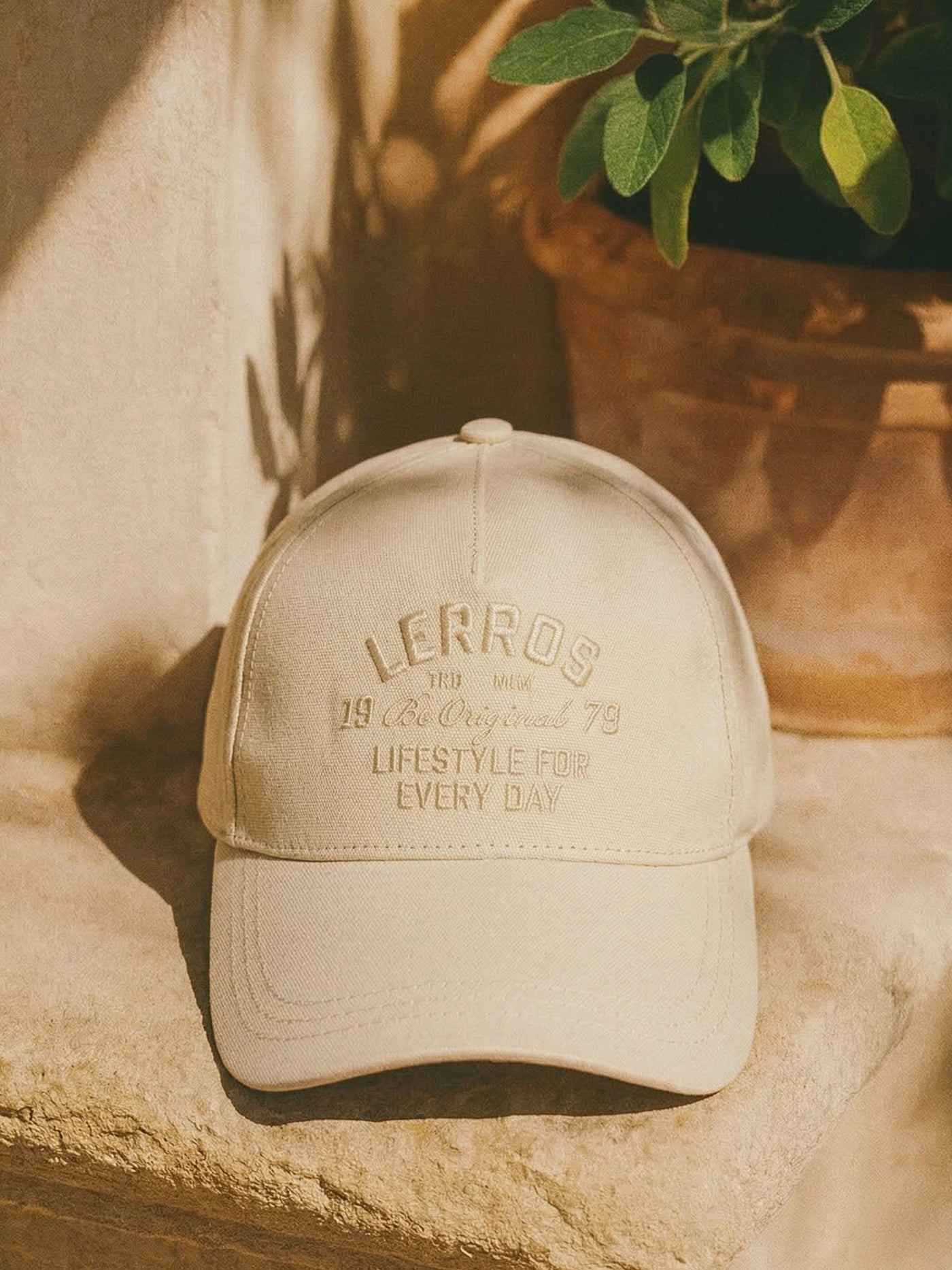 Unifarbene LERROS-Basecap - Kappe